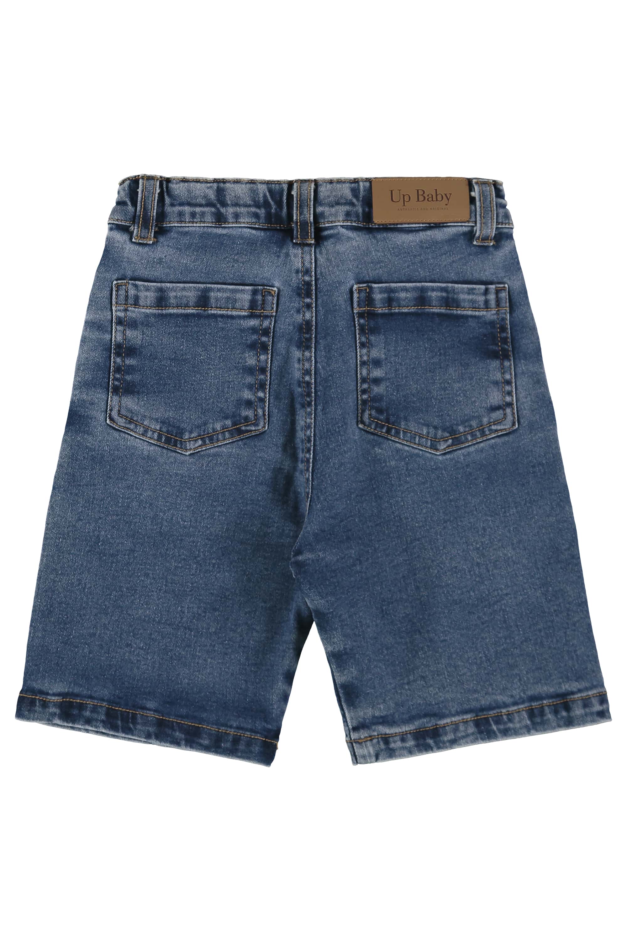 Bermuda Infantil Menino em Jeans com Elastano (Azul) Up Baby - Imagem 27
