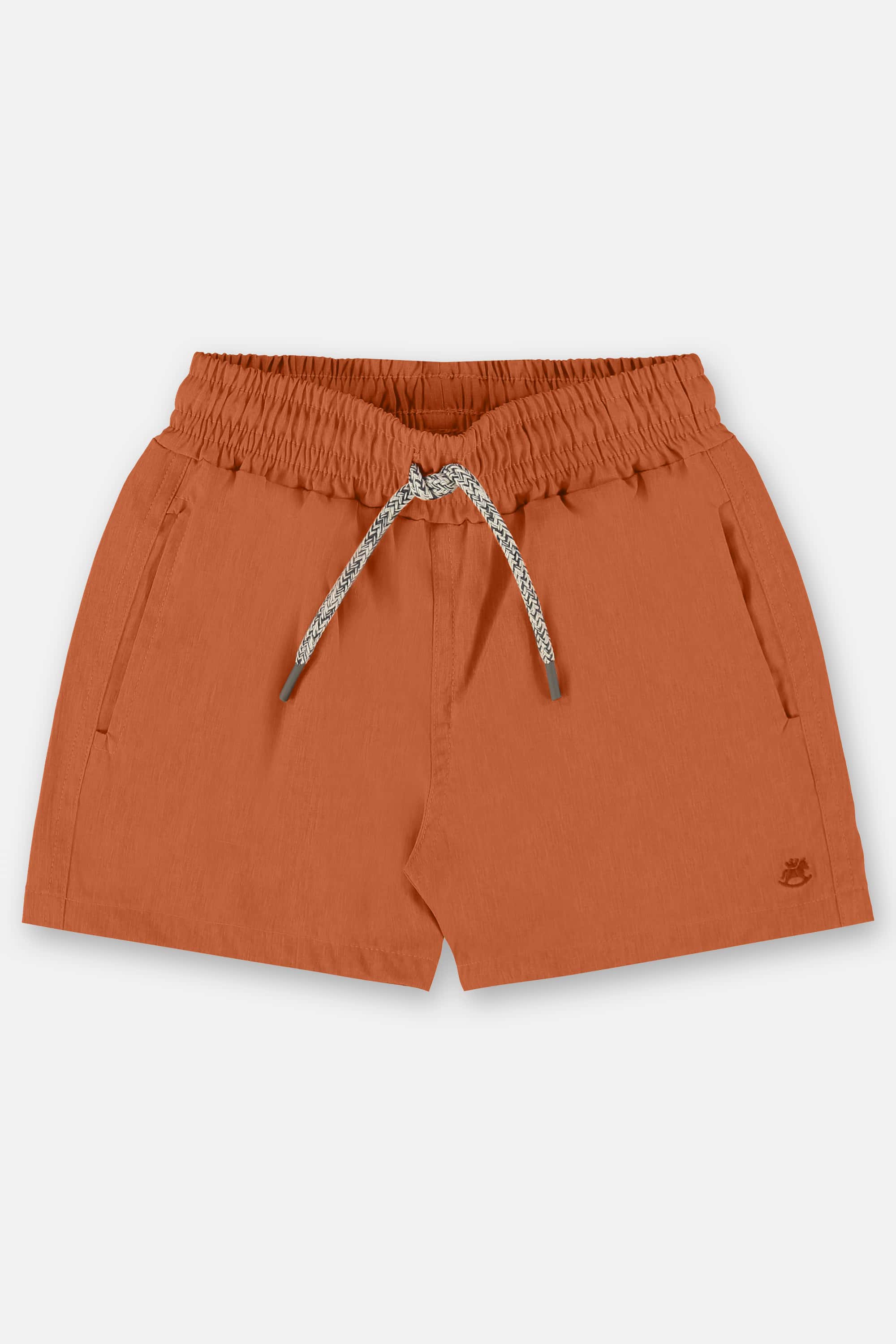 Short Infantil Básico para Menino em Poliéster (Laranja) Up Baby
