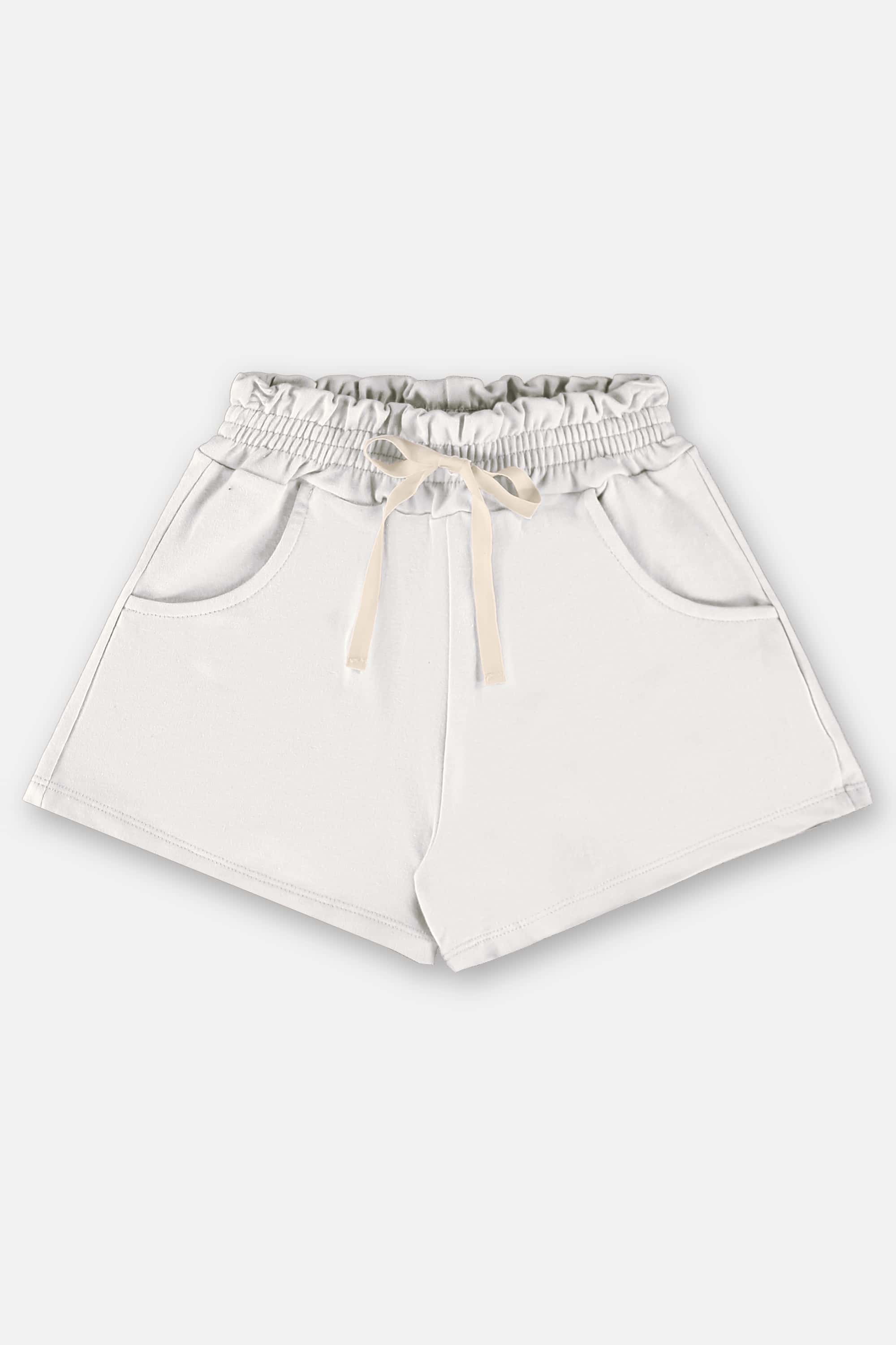 Conjunto Infantil para Menina com Blusa e Short Nature (Off White) Up Baby - Imagem 15