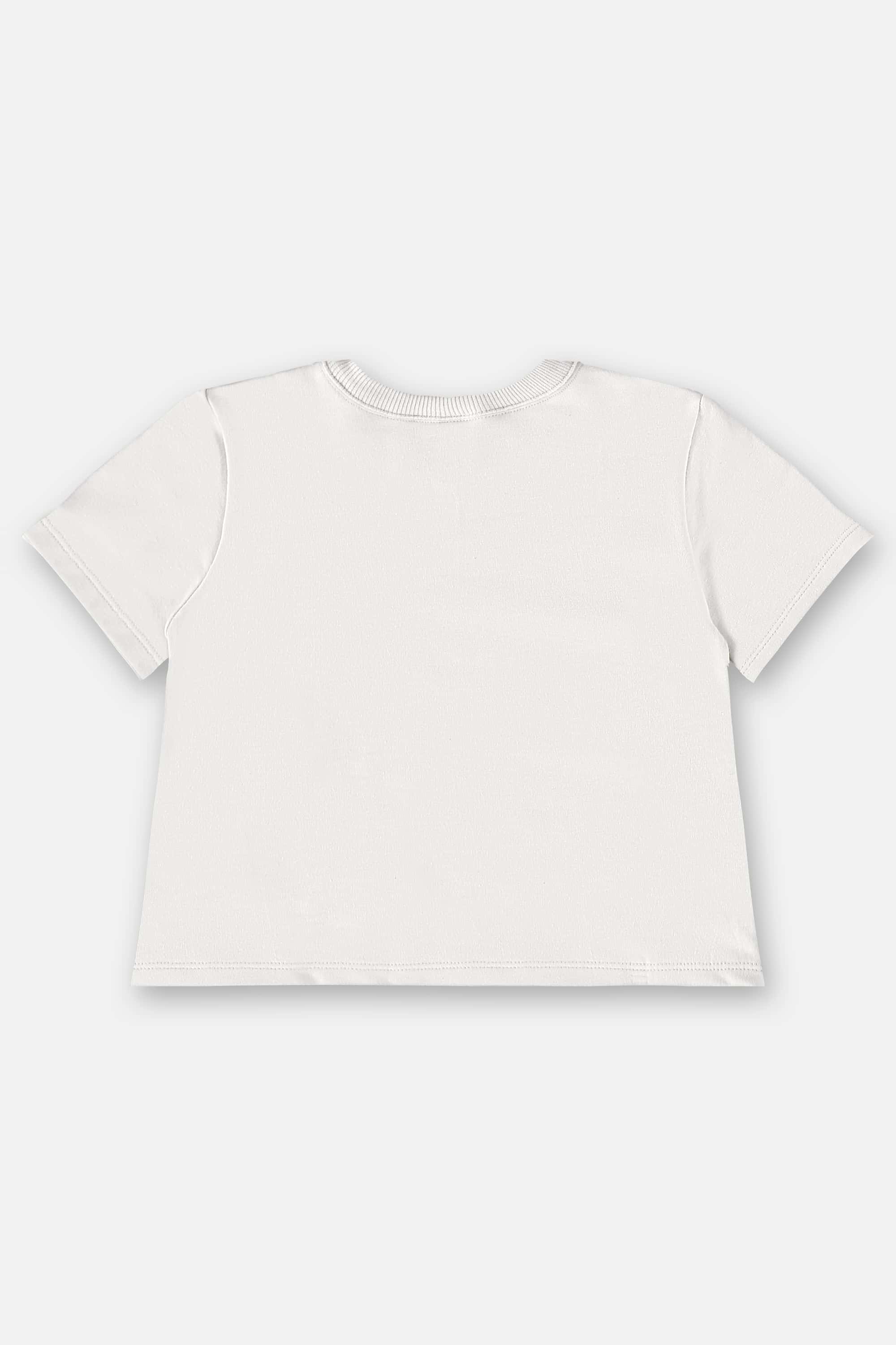 Conjunto Infantil para Menina com Blusa e Short Nature (Off White) Up Baby - Imagem 17