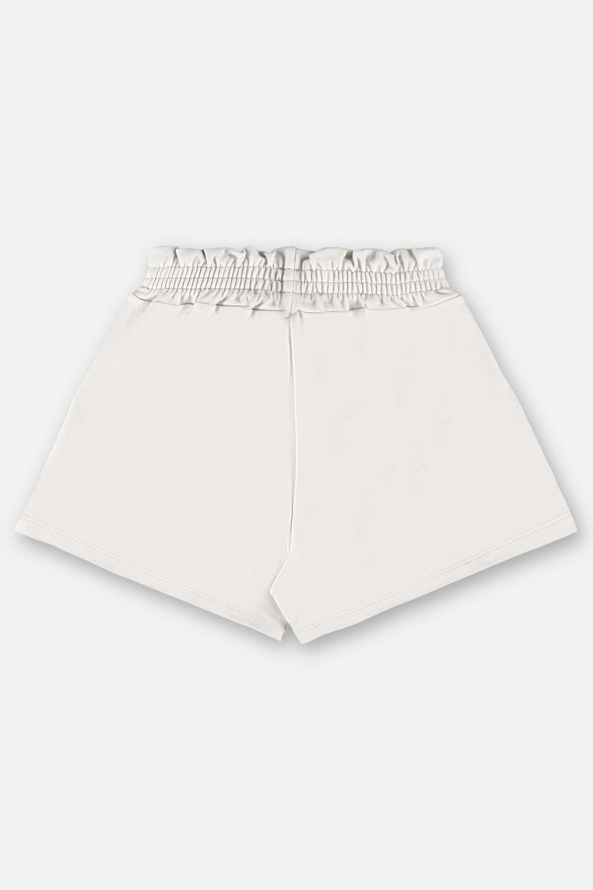 Conjunto Infantil para Menina com Blusa e Short Nature (Off White) Up Baby - Imagem 12