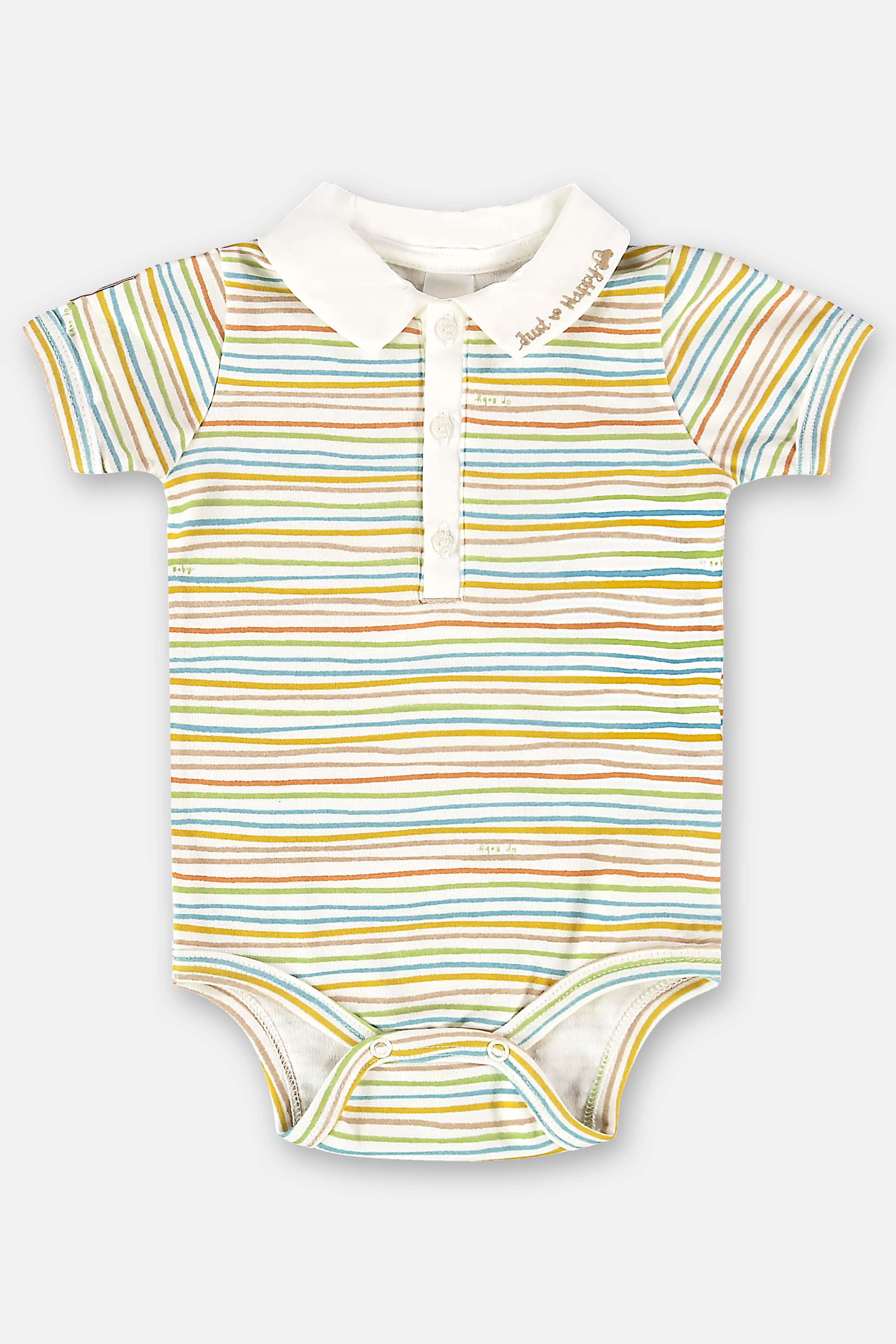 Body para Bebê Menino Comfy em Suedine (Bege) Up Baby