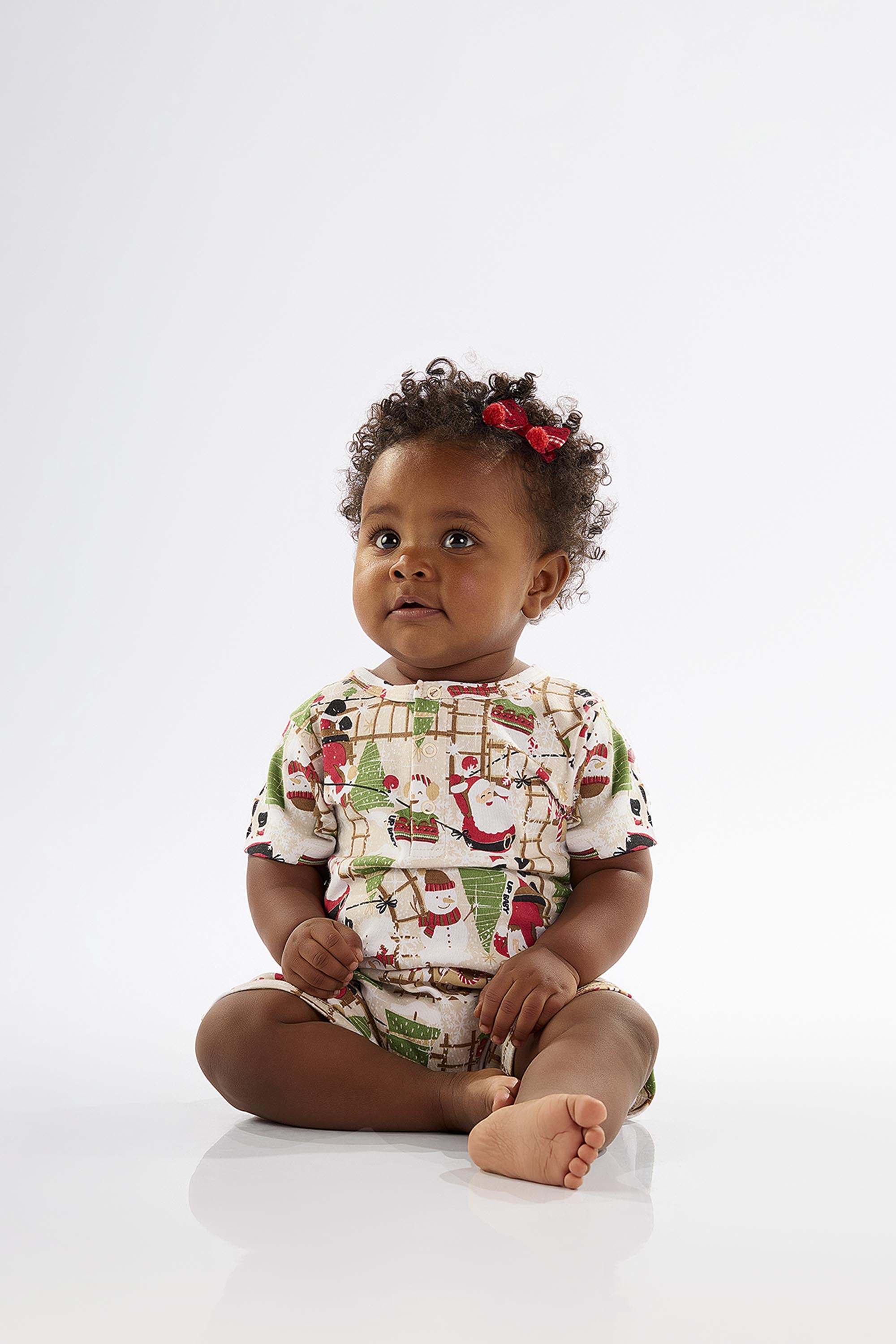 Macaquinho Unissex para Bebê em Suedine Comfy (Bege) Up Baby - Imagem 10