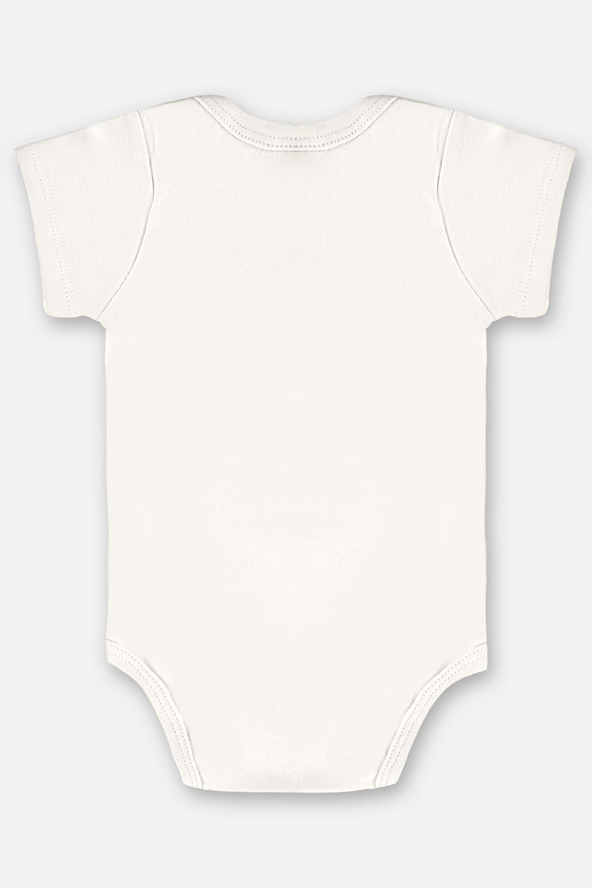 Body para Bebê Menina em Suedine (Off White) Up Baby - Imagem 10