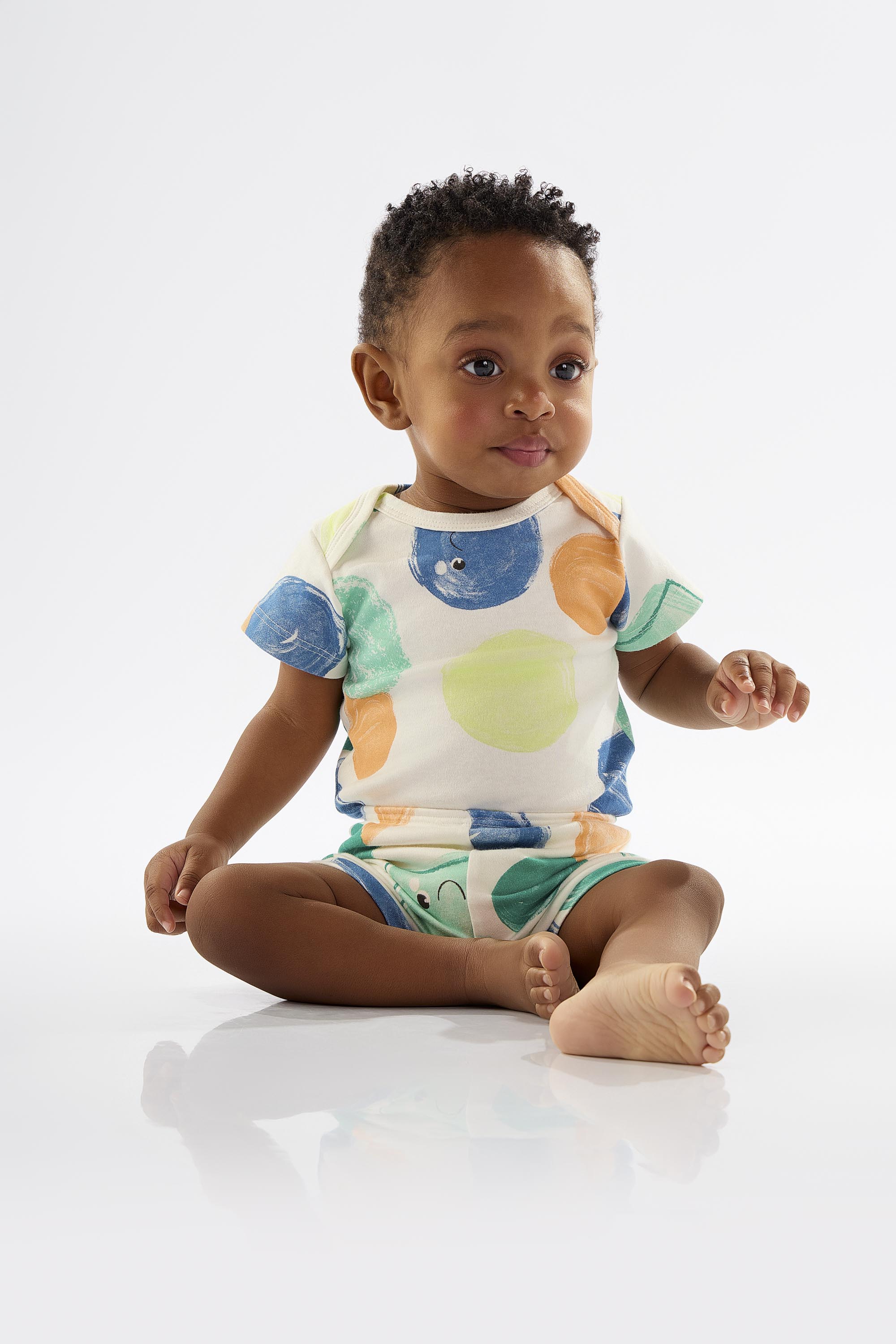 Shorts para Bebê Menino em Suedine Essentials (Bege) Up Baby