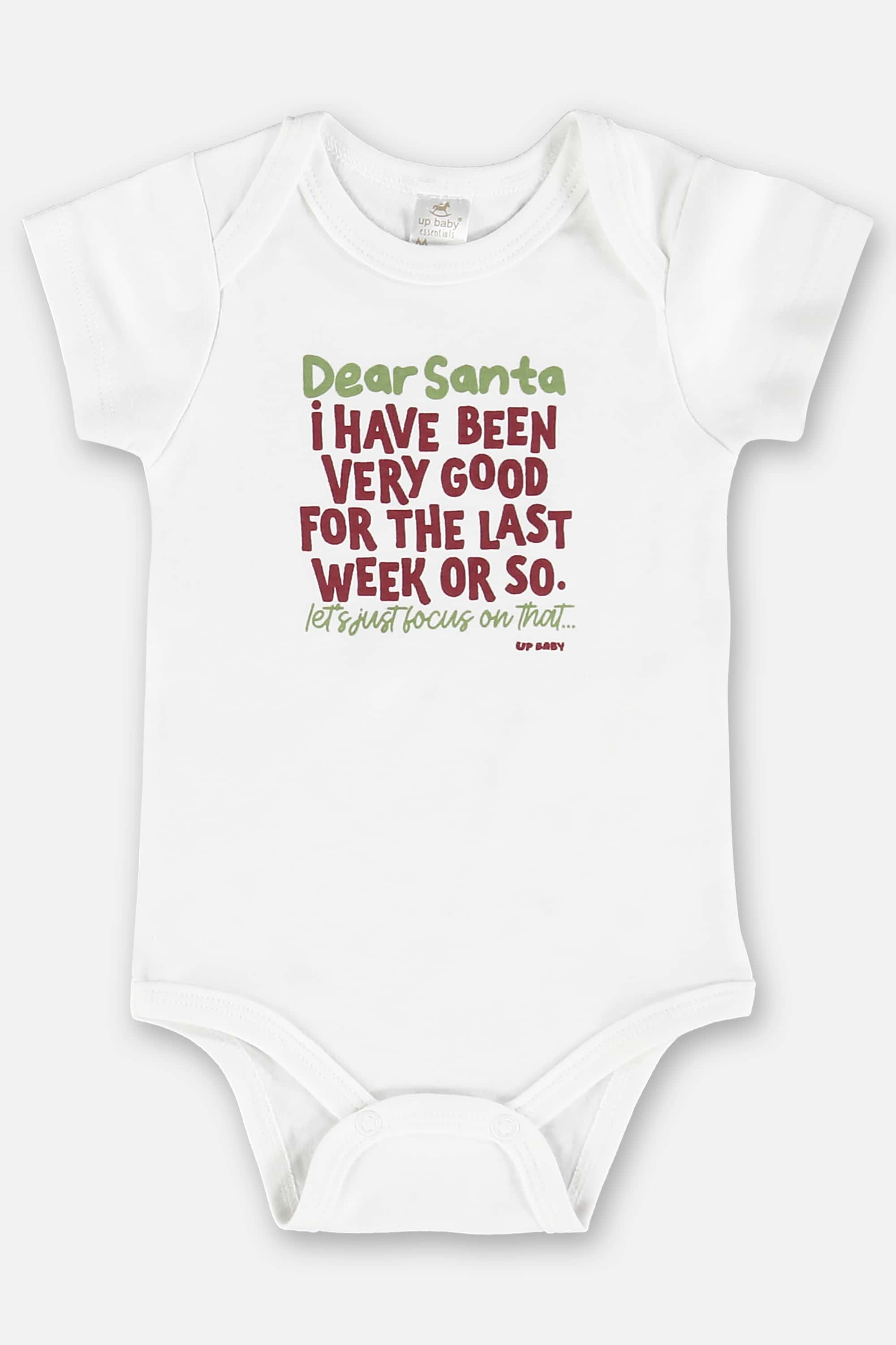 Kit Natalino Unissex para Bebê em Suedine (Branco) Up Baby - Imagem 54