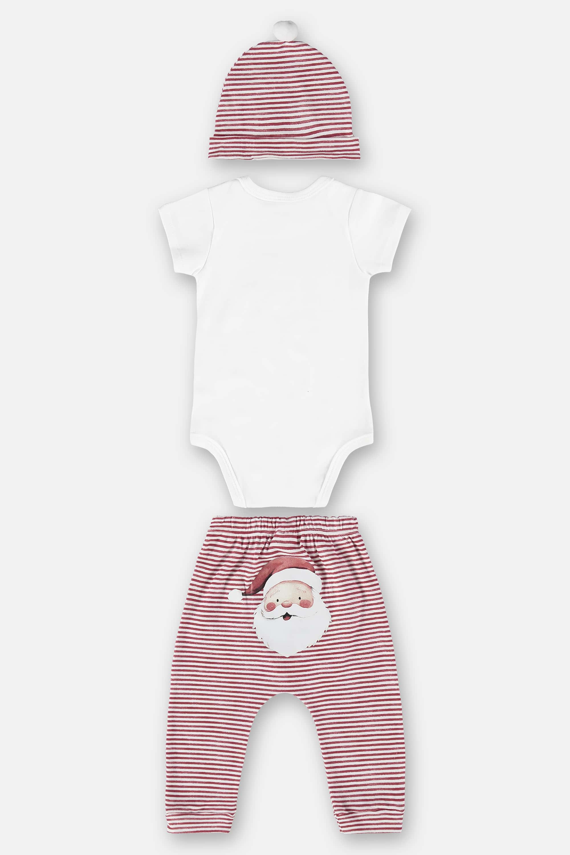Kit Natalino Unissex para Bebê em Suedine (Branco) Up Baby - Imagem 38