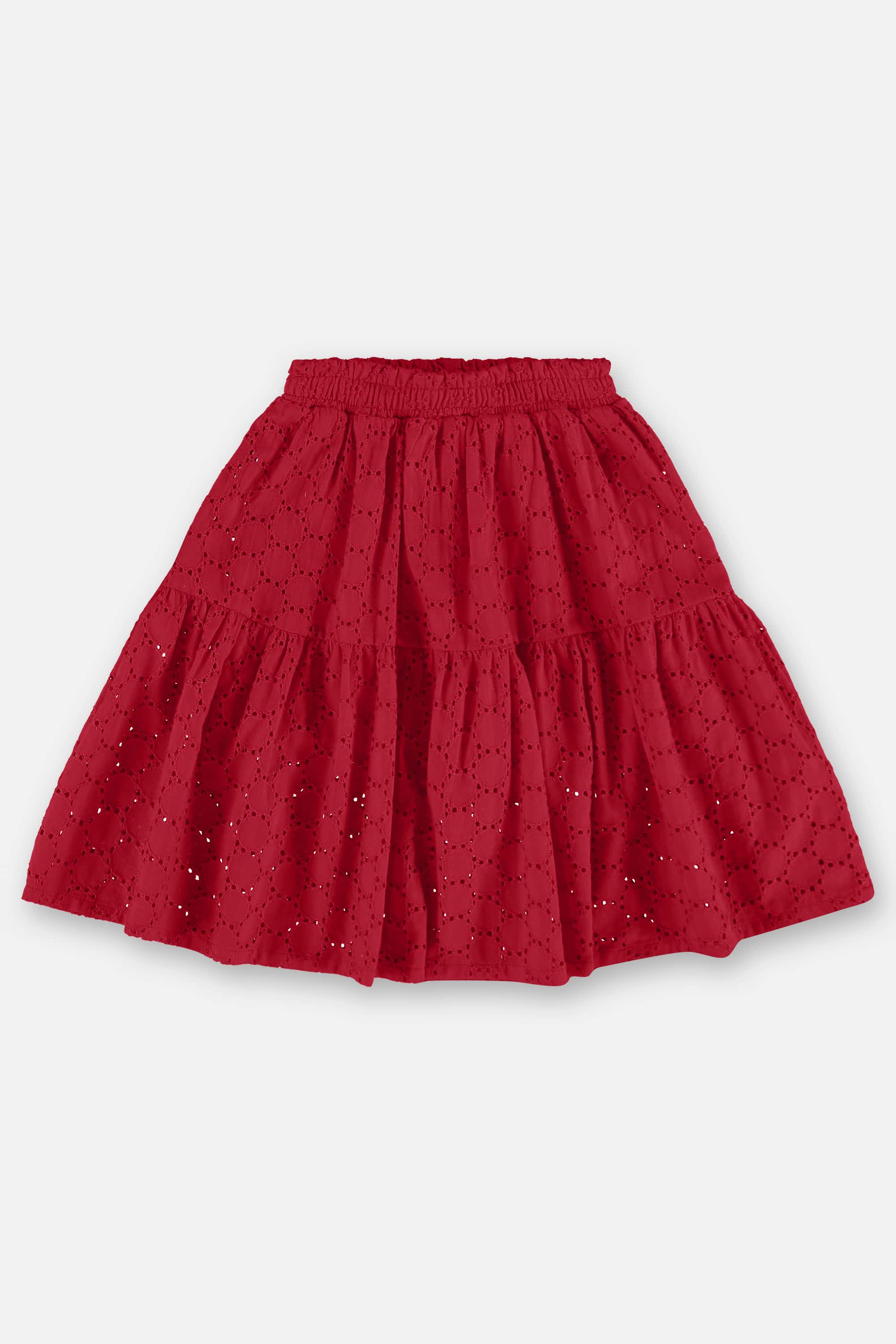 Conjunto Infantil para Menina com Blusa e Saia (Vermelho) Up Baby - Imagem 53