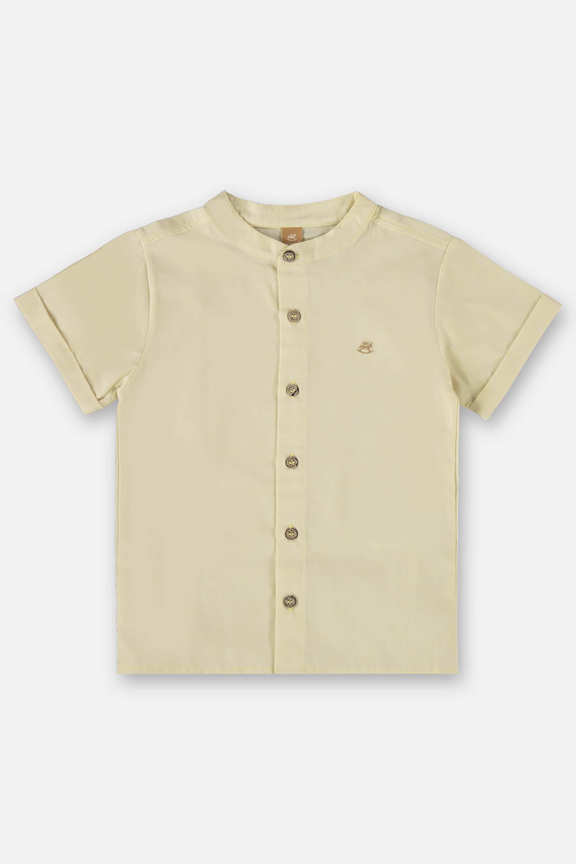 Conjunto Infantil para Menino com Bata e Bermuda (Amarelo) Up Baby - Imagem 38