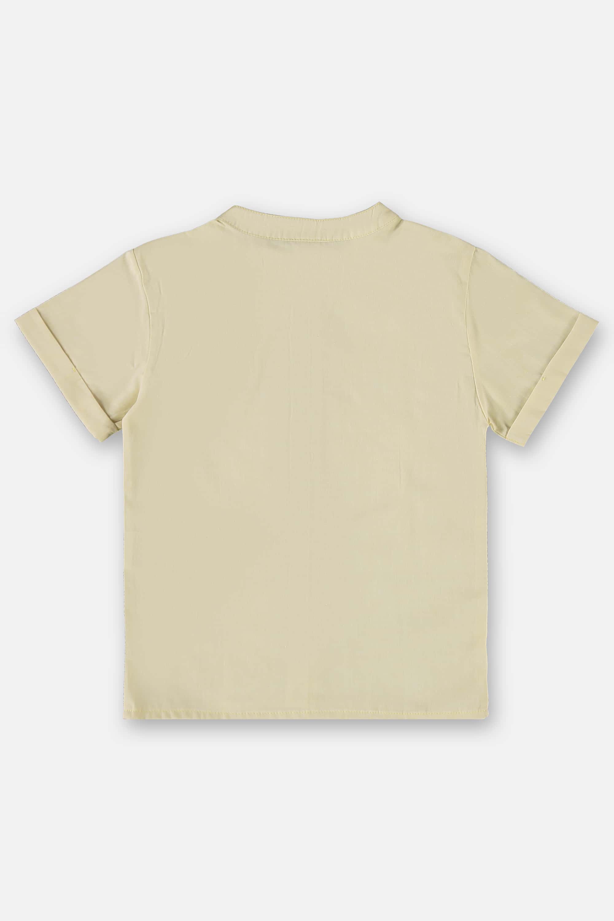 Conjunto Infantil para Menino com Bata e Bermuda (Amarelo) Up Baby - Imagem 48