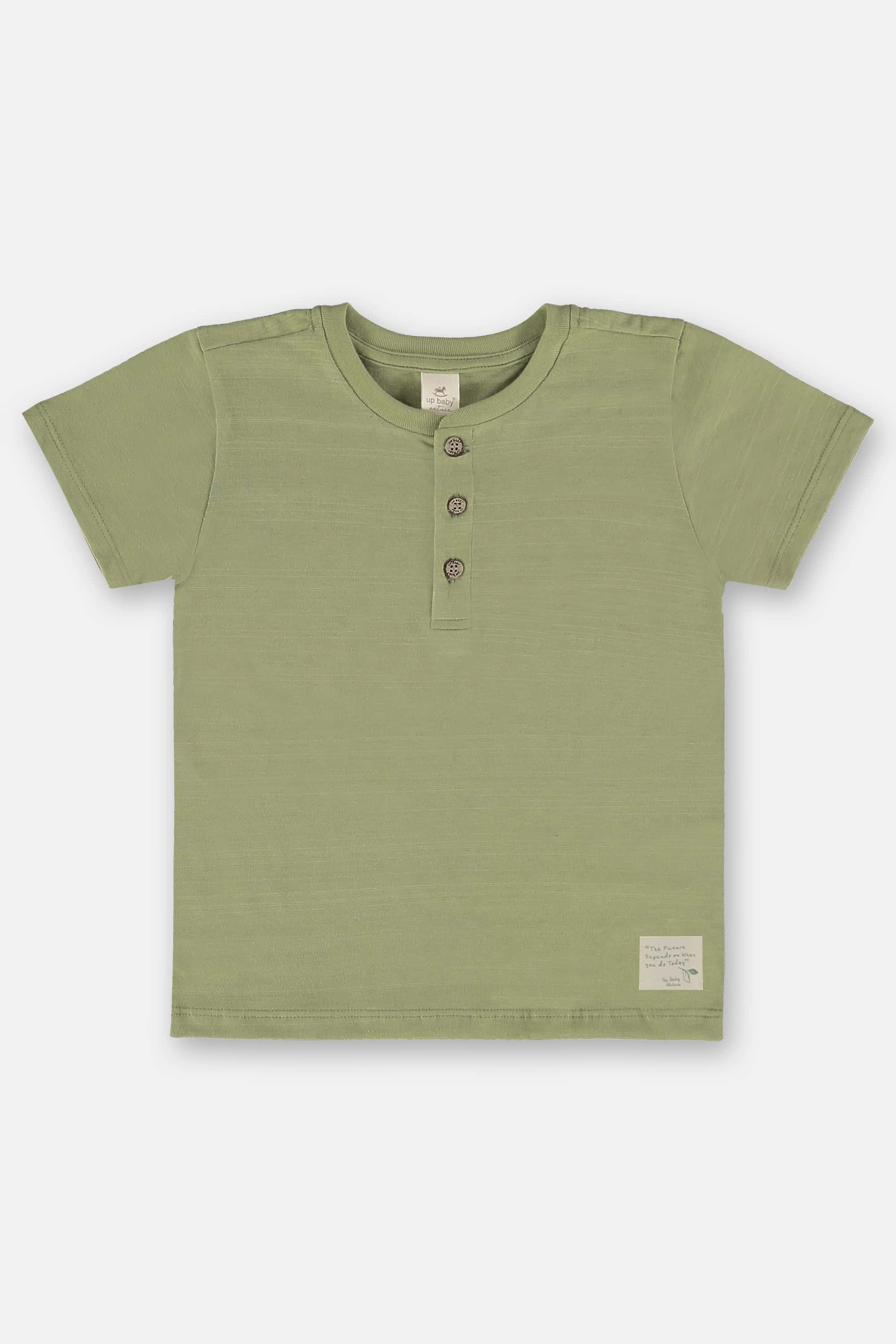 Camiseta Infantil Nature para Menino (Verde) Up Baby