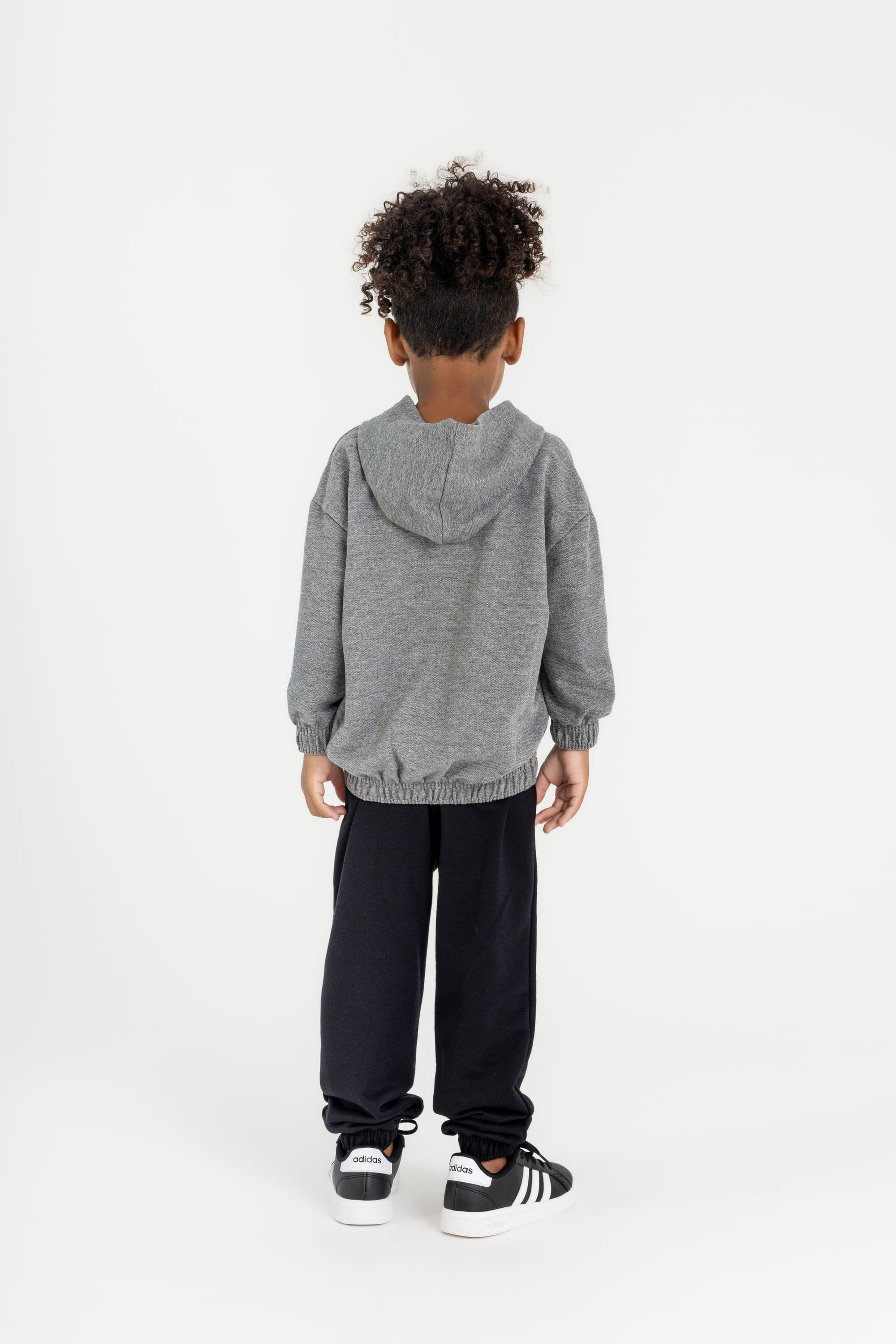 Conjunto Blusão e Calça Infantil para Menino (Cinza) Guloseima - Imagem 40