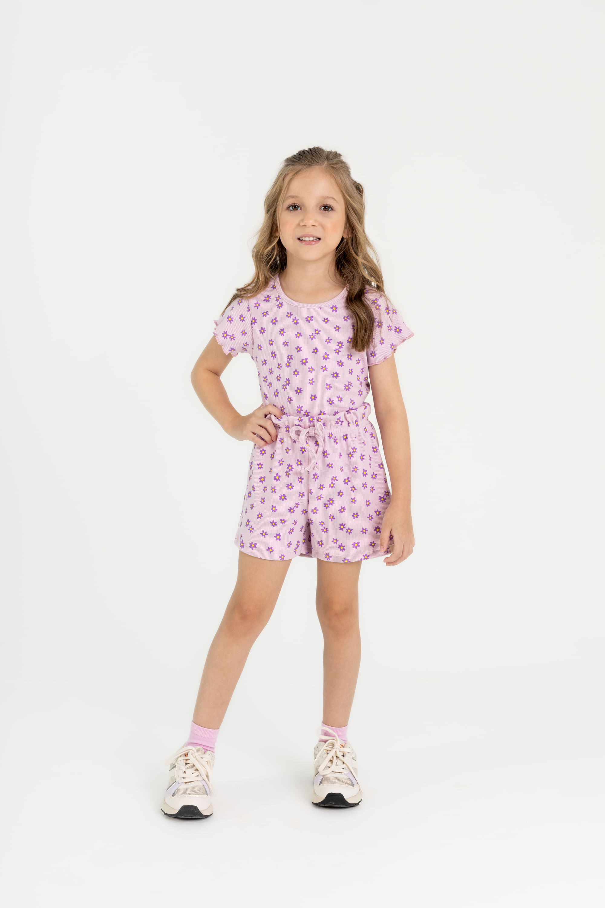 Blusa Infantil em Ribana Estampada (Roxo) Guloseima - Imagem 16