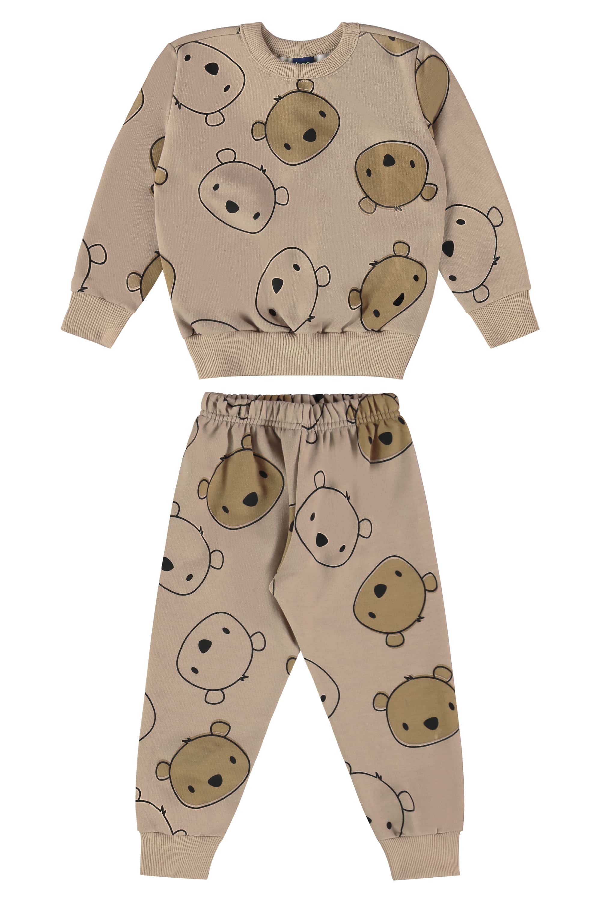 Conjunto Infantil Feminina com Blusão e Calça (Marrom) Bee Loop - Imagem 37
