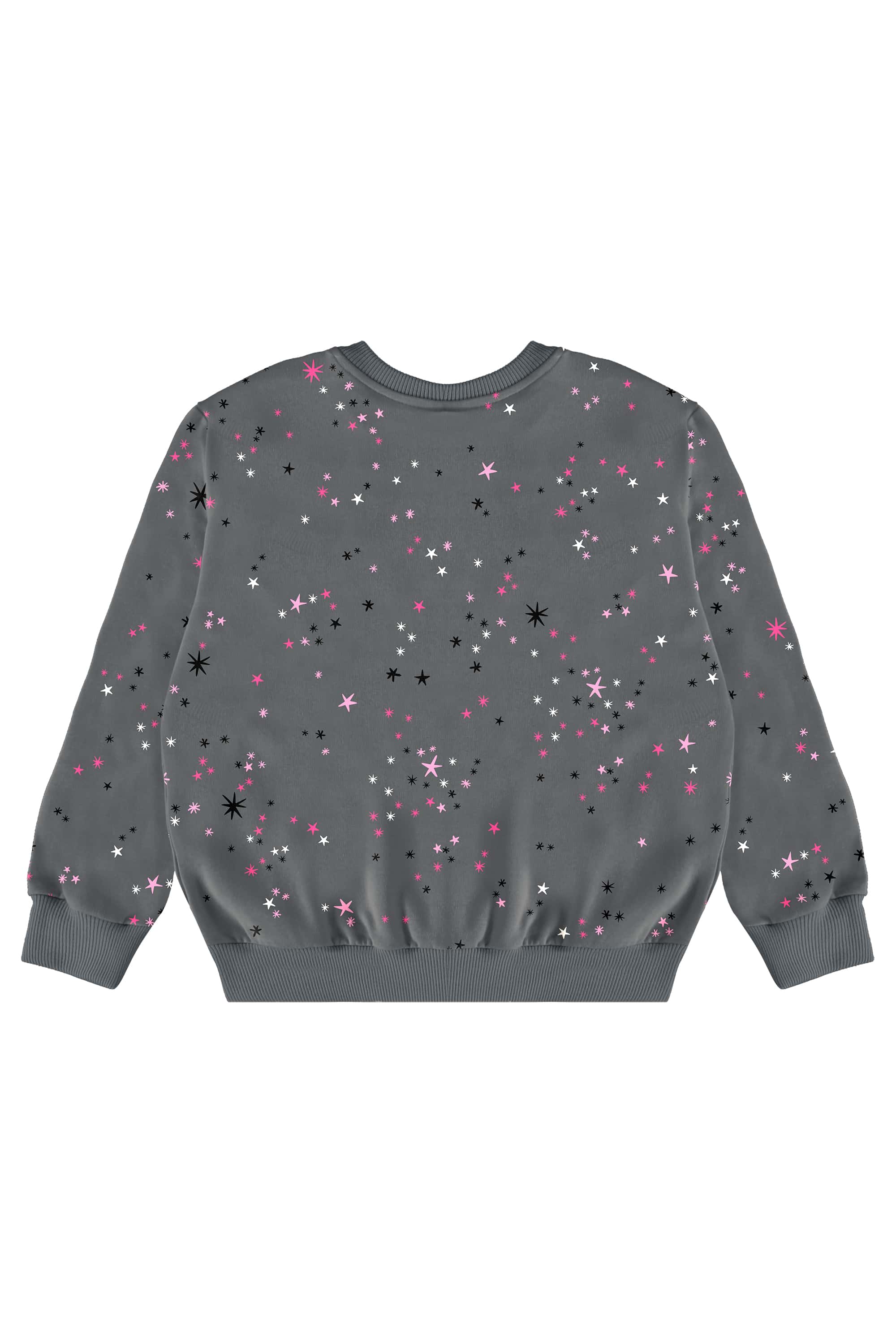 Conjunto Infantil com Blusão e Calça para Menina (Cinza) Bee Loop - Imagem 27