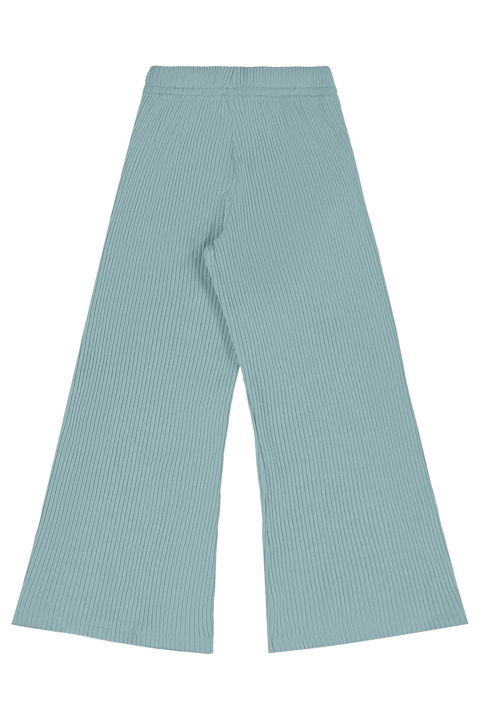 Conjunto Infantil com Blusa Cropped e Calça (Azul) Bee Loop - Imagem 18