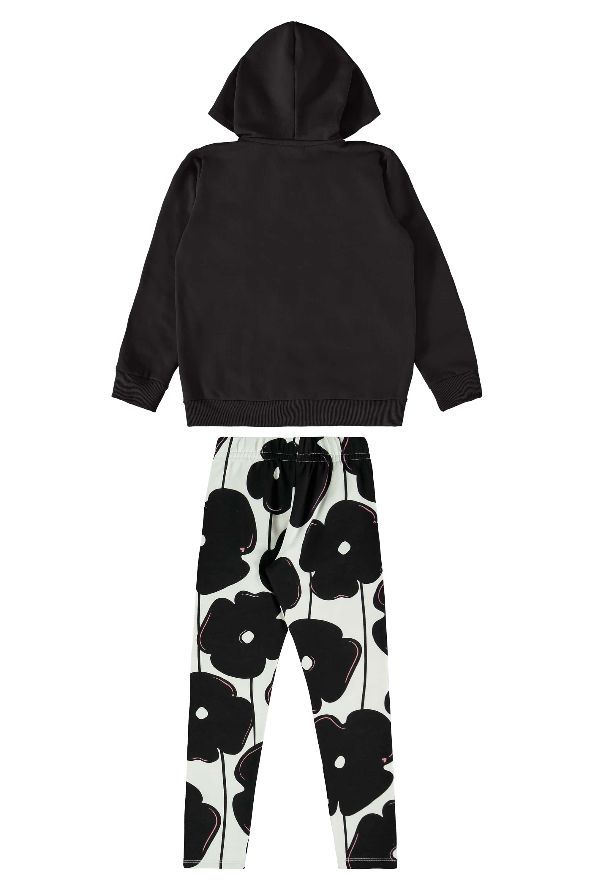 Conjunto Jaqueta e Calça Legging Molecotton para Meninas (Preto) Bee Loop - Imagem 30
