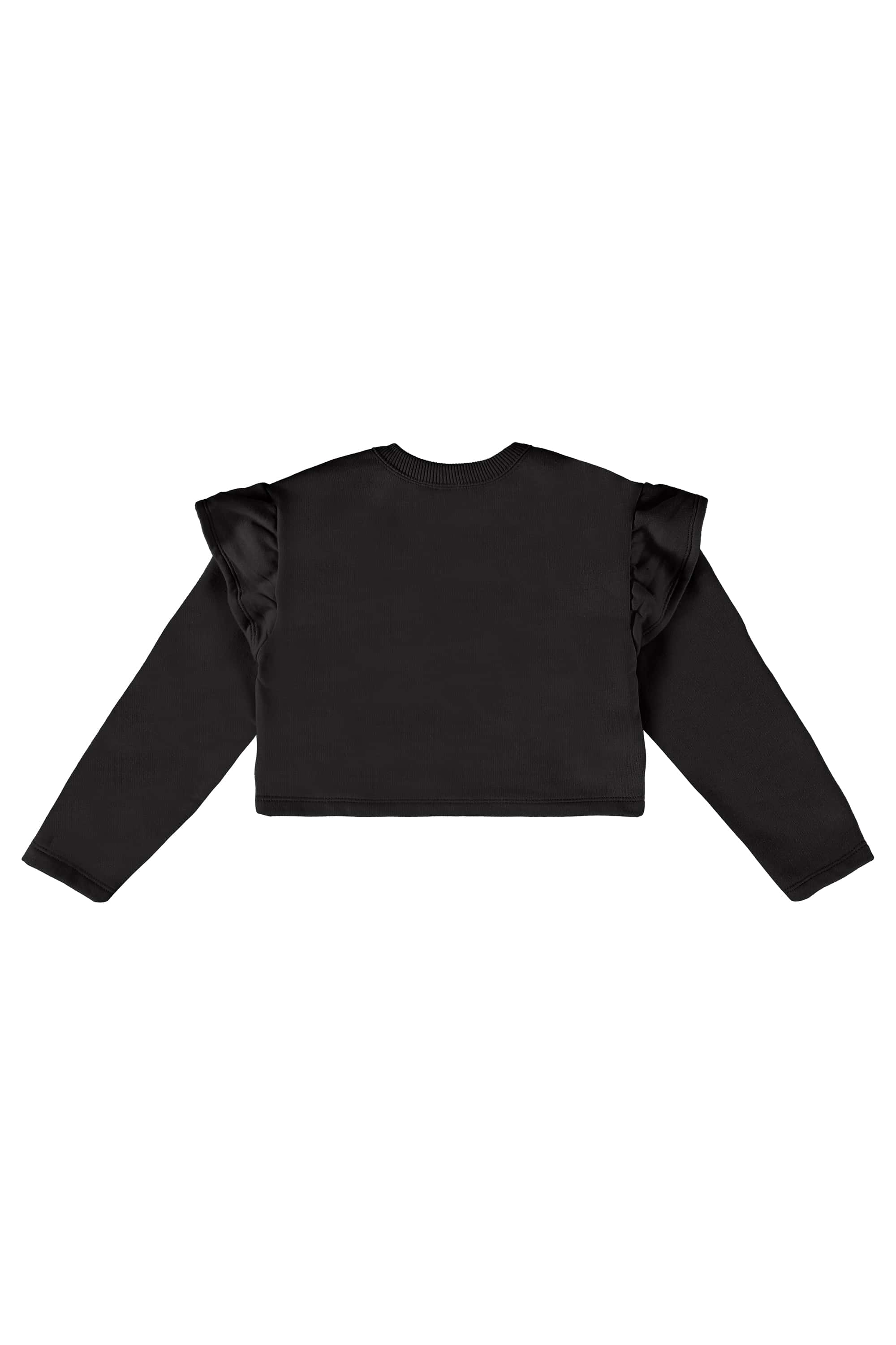 Conjunto Infantil com Blusa Cropped e Calça (Preto) Bee Loop - Imagem 27