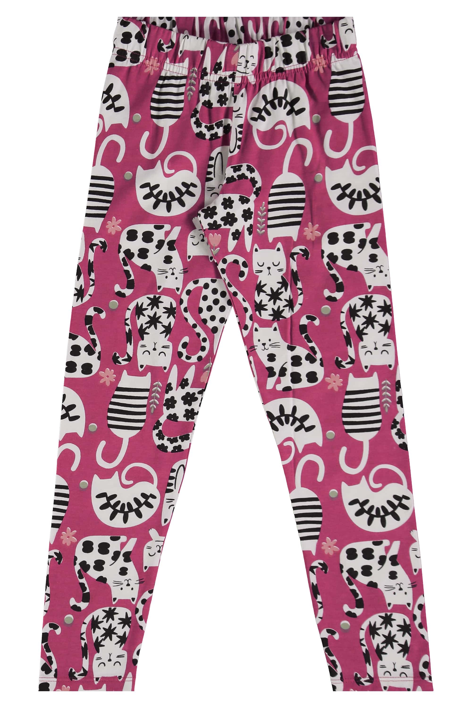 Conjunto para Meninas Blusa Meia Malha e Calça Legging em Cotton (Rosa Claro) Bee Loop - Imagem 9