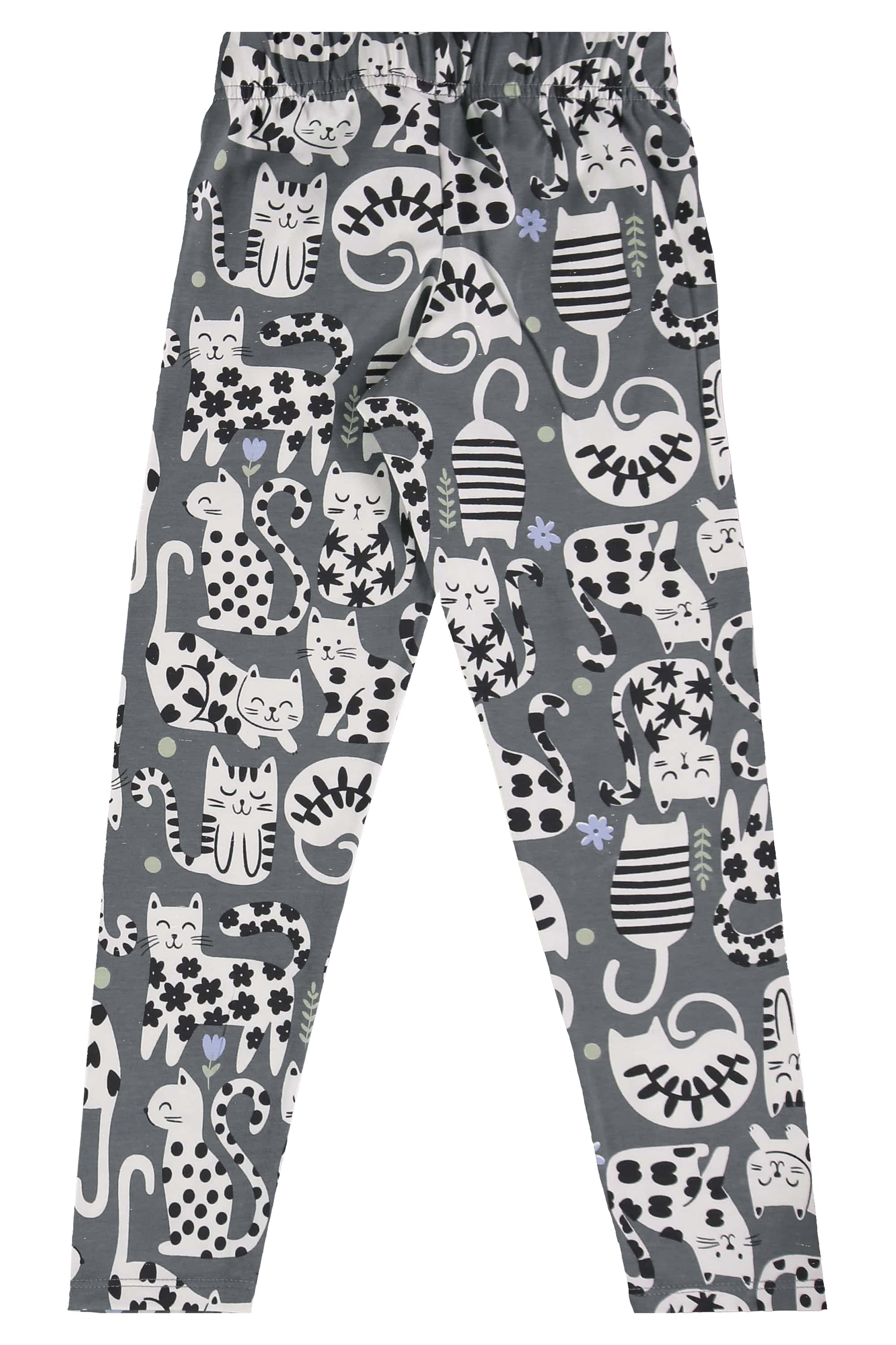 Conjunto para Meninas Blusa Meia Malha e Calça Legging em Cotton (Verde Claro) Bee Loop - Imagem 28