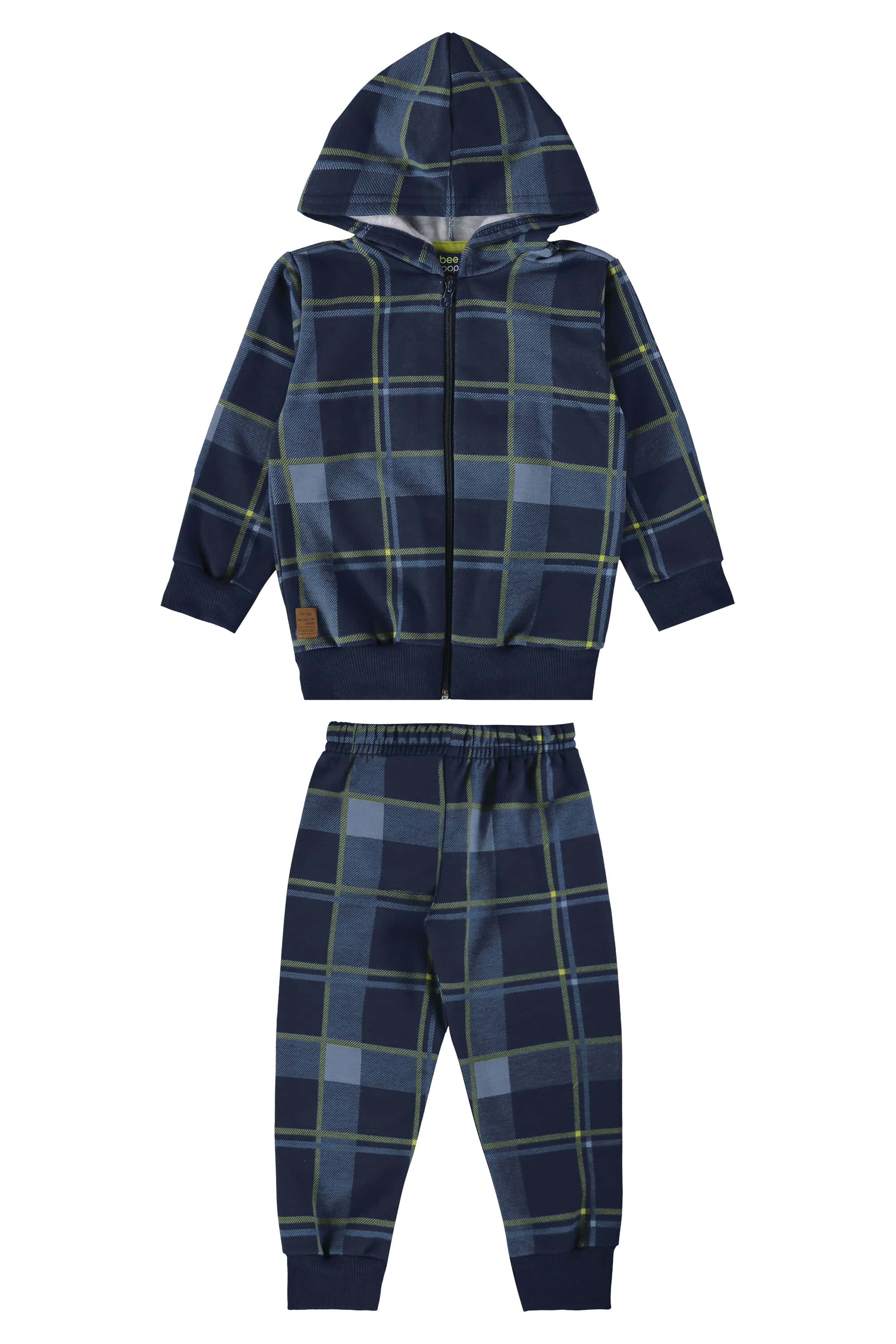 Conjunto Infantil Masculino com Jaqueta e Calça Moletom (Azul Marinho) Bee Loop - Imagem 25