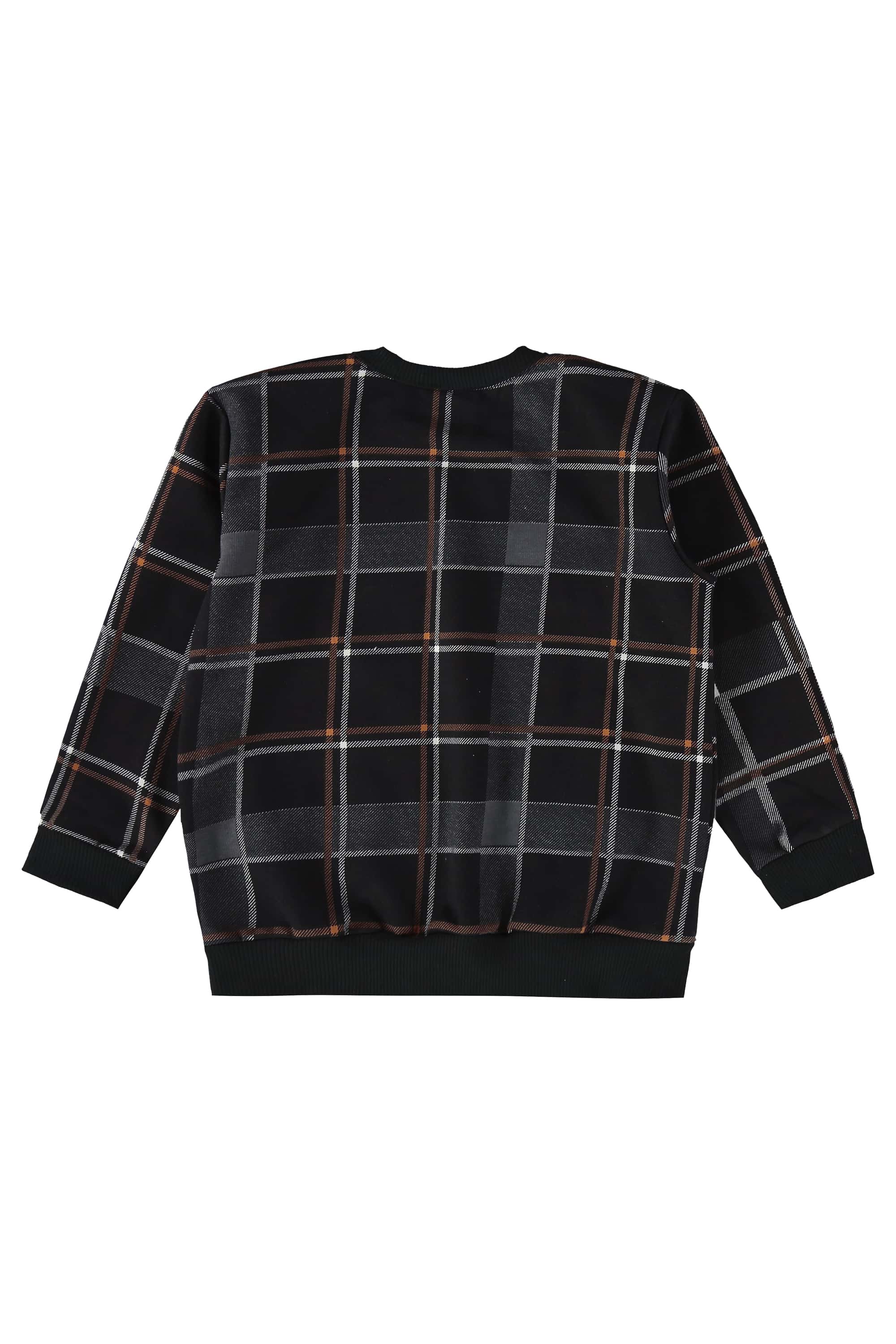 Conjunto Blusão Xadrez e Calça para Menino (Preto) Bee Loop - Imagem 35