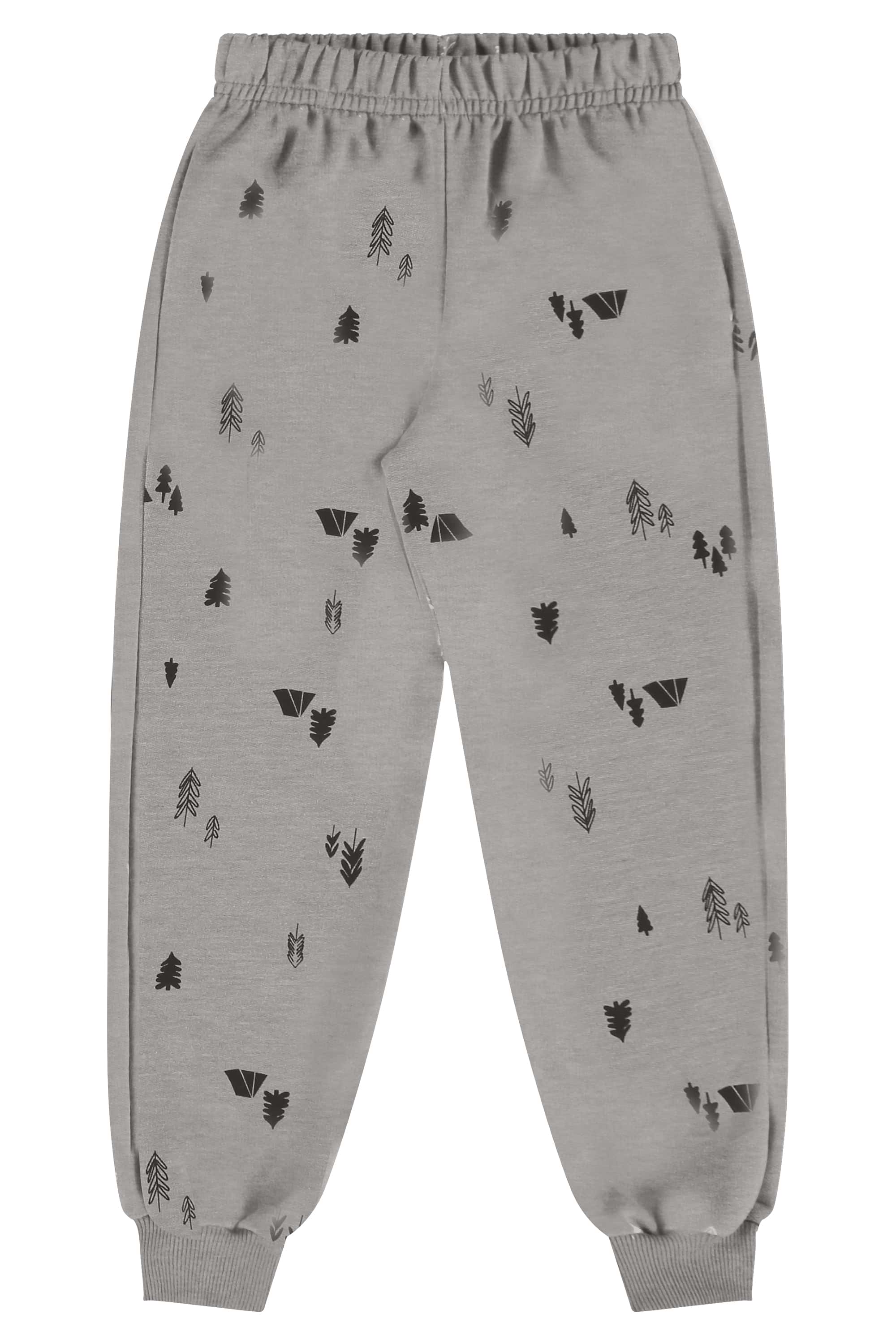 Conjunto Infantil em Moletom com Blusão e Calça (Cinza) Bee Loop - Imagem 27