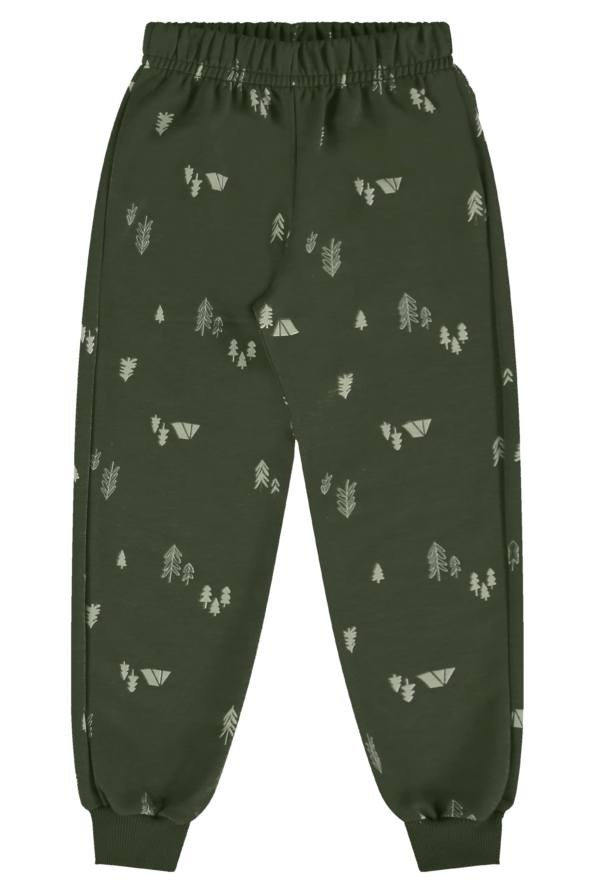 Conjunto Infantil em Moletom com Blusão e Calça (Verde) Bee Loop - Imagem 3