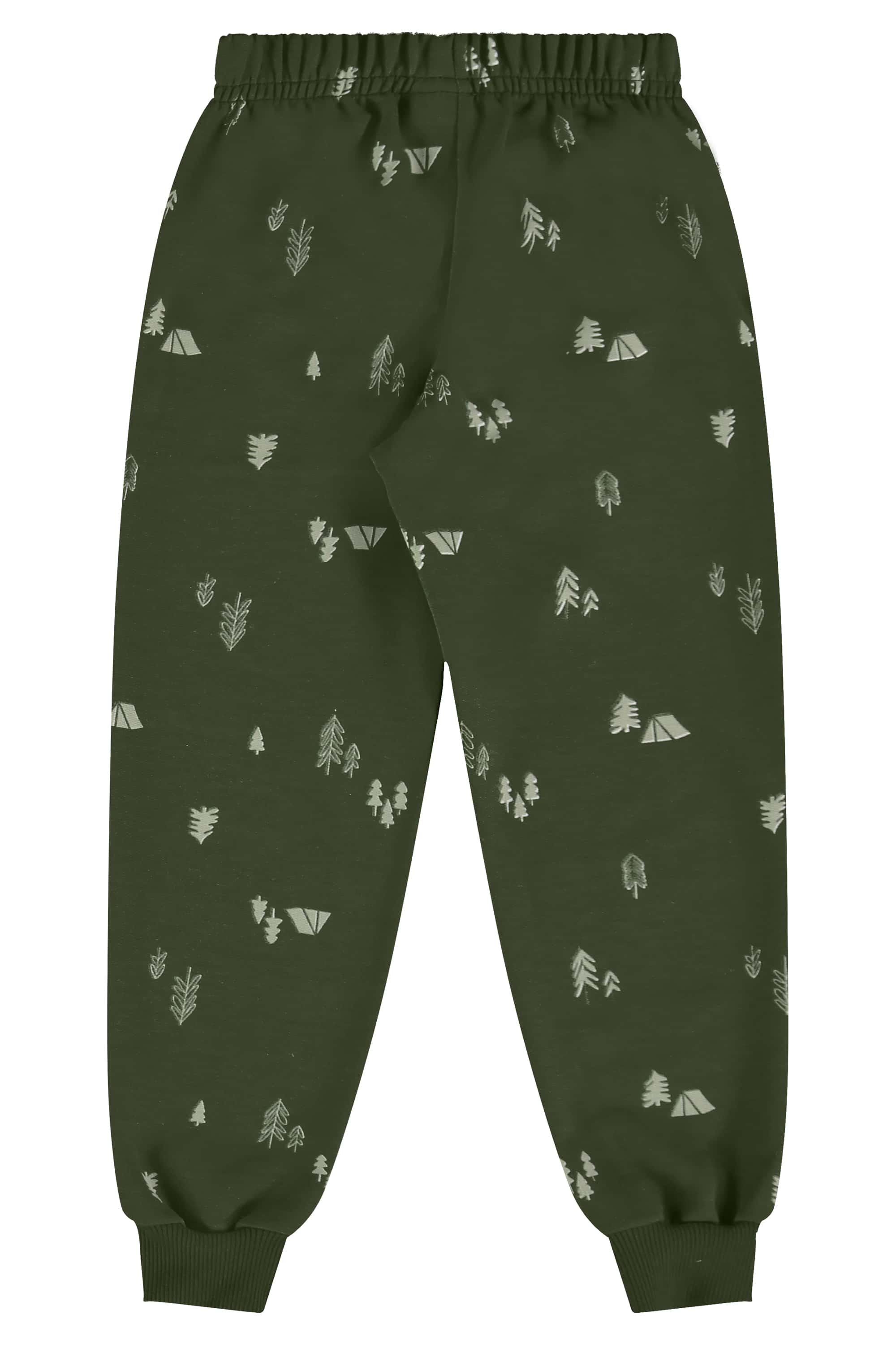 Conjunto Infantil em Moletom com Blusão e Calça (Verde) Bee Loop - Imagem 36