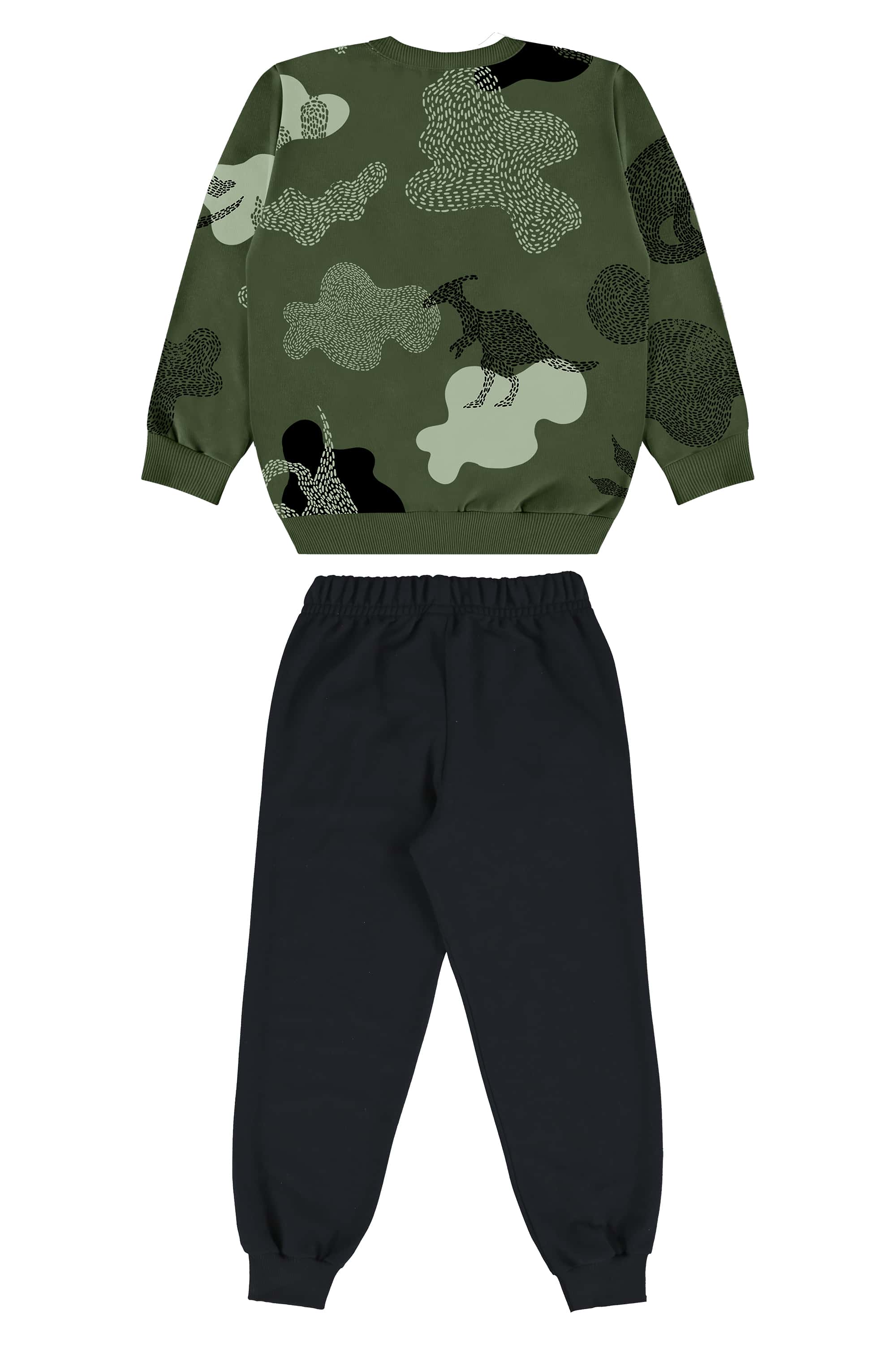 Conjunto com Blusão e Calça Infantil Masculino (Verde) Bee Loop - Imagem 10