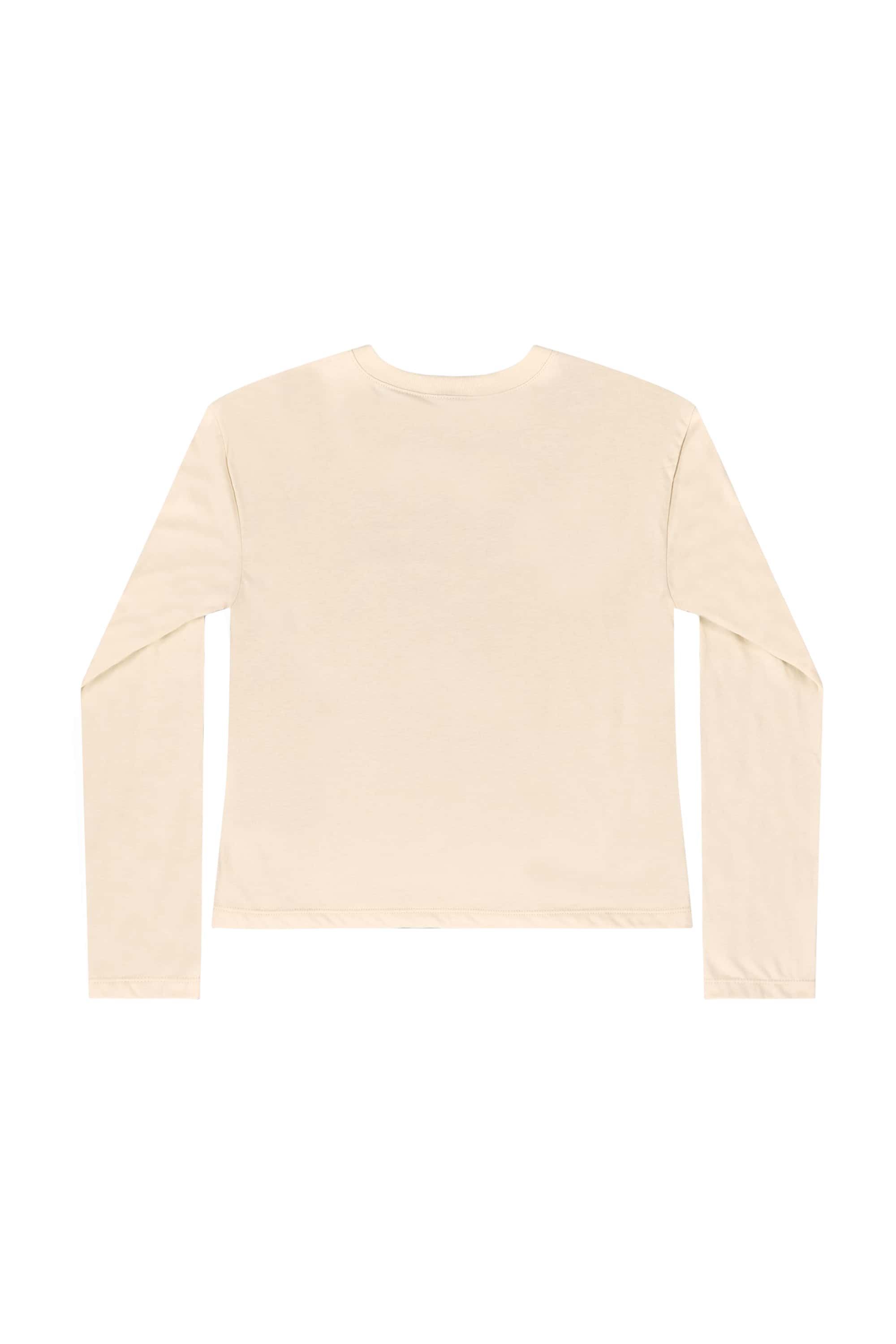 Blusa Manga Longa Juvenil em Meia Malha (Bege) Gloss - Imagem 15