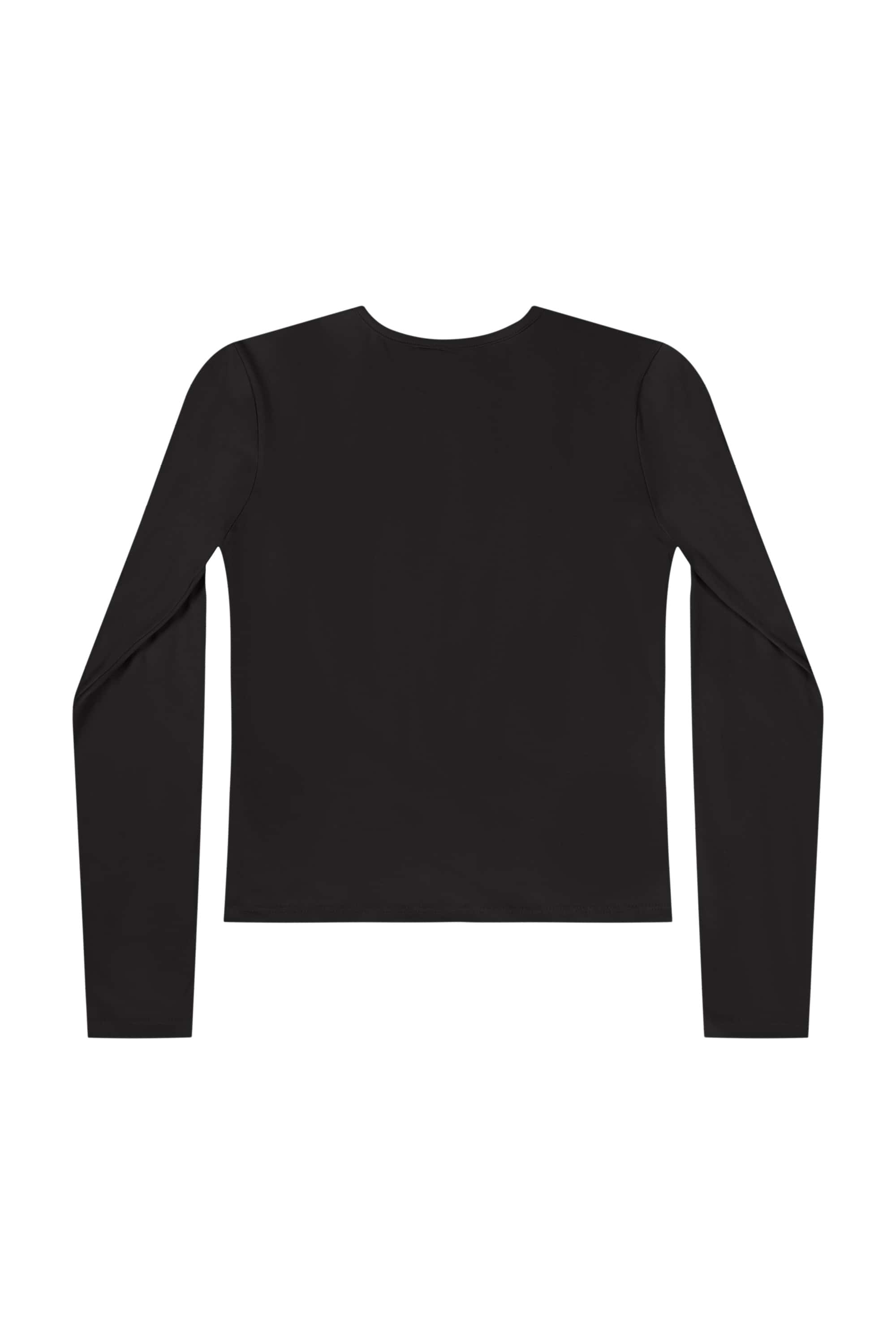 Blusa Manga Longa Juvenil com Strass (Preto) Gloss - Imagem 16