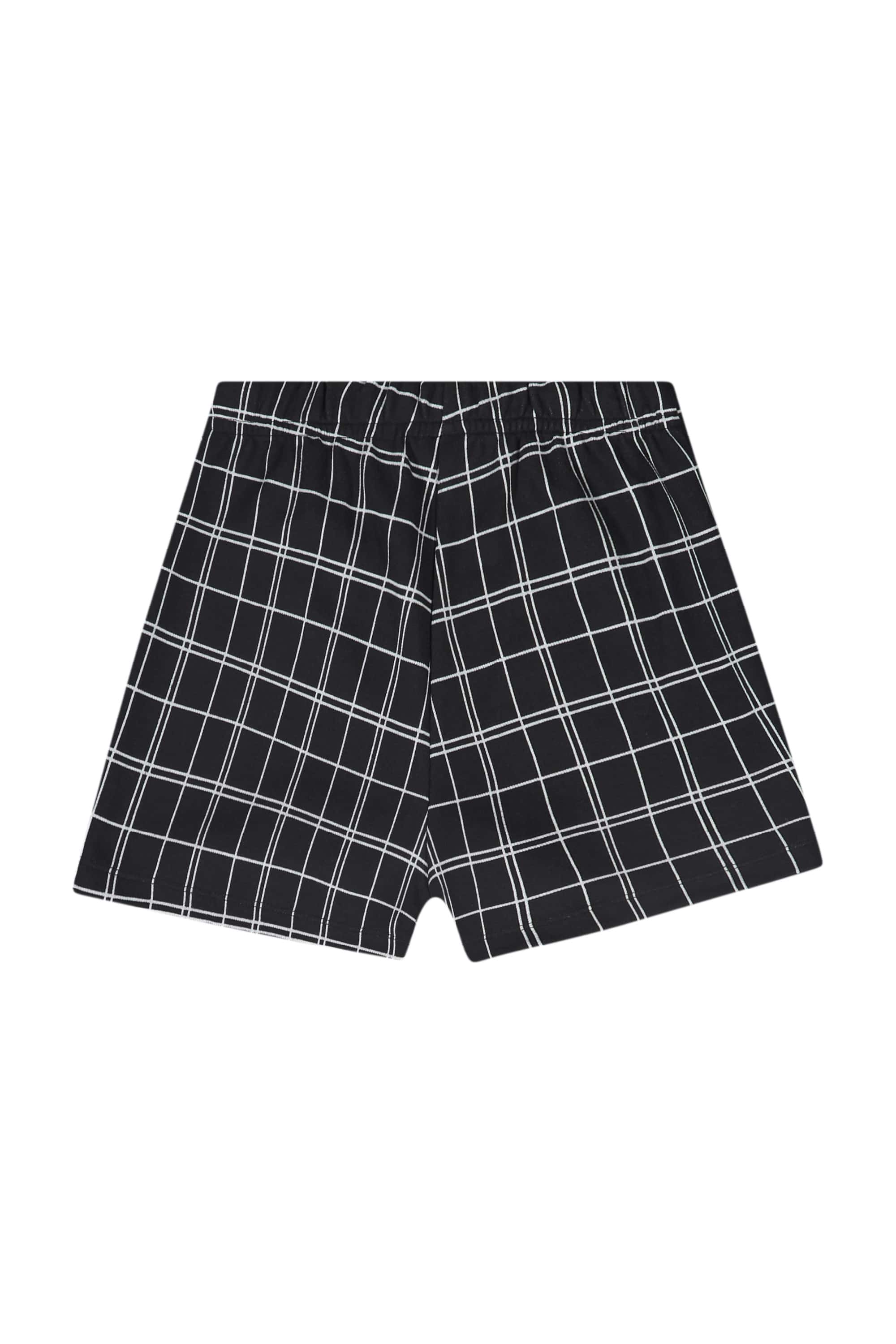 Short-saia Juvenil em Malha Jacquard (Preto) Gloss - Imagem 16