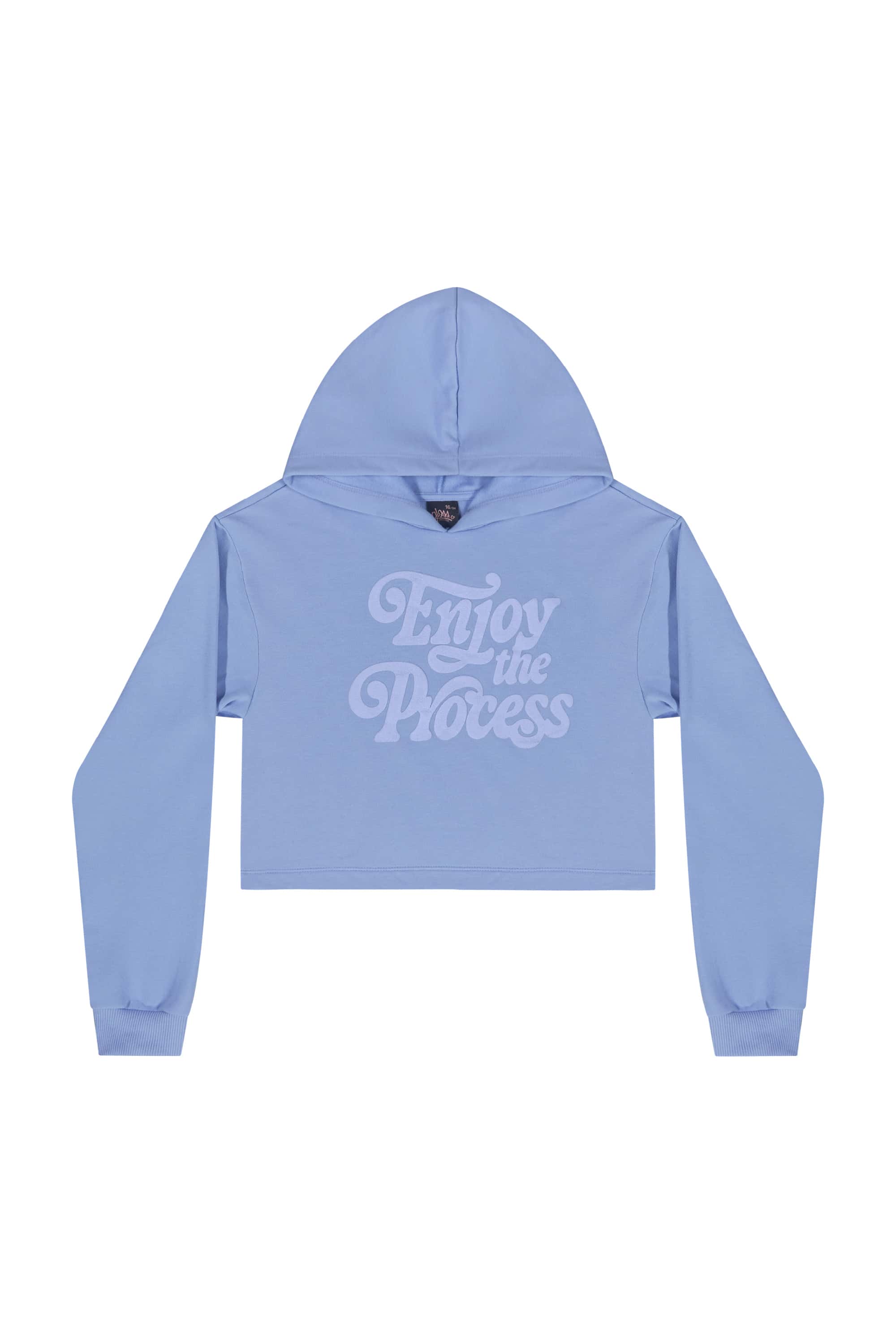 Blusão Juvenil em Moletom (Azul) Gloss - Imagem 2