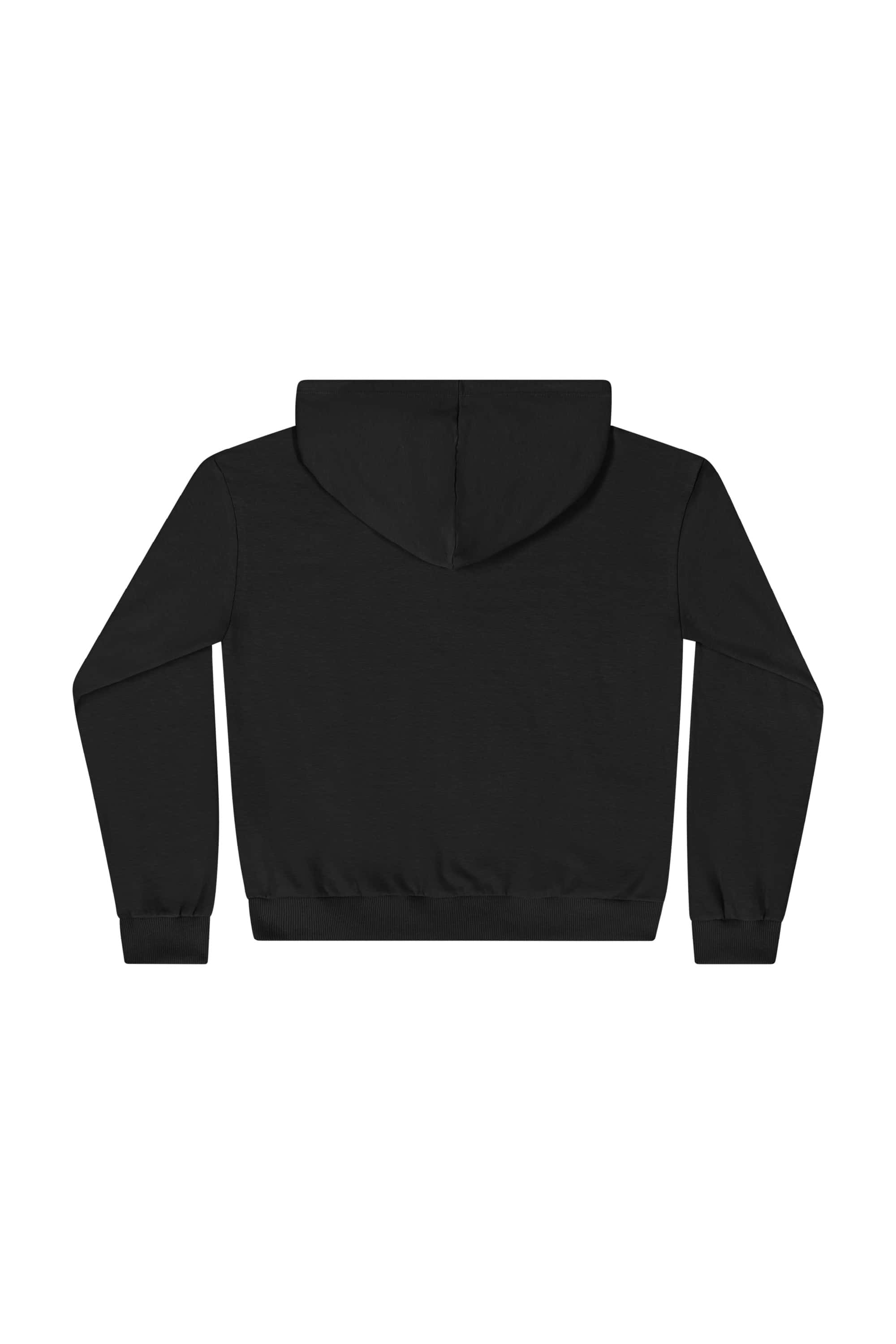 Jaqueta Juvenil em Moletom (Preto) Gloss - Imagem 8