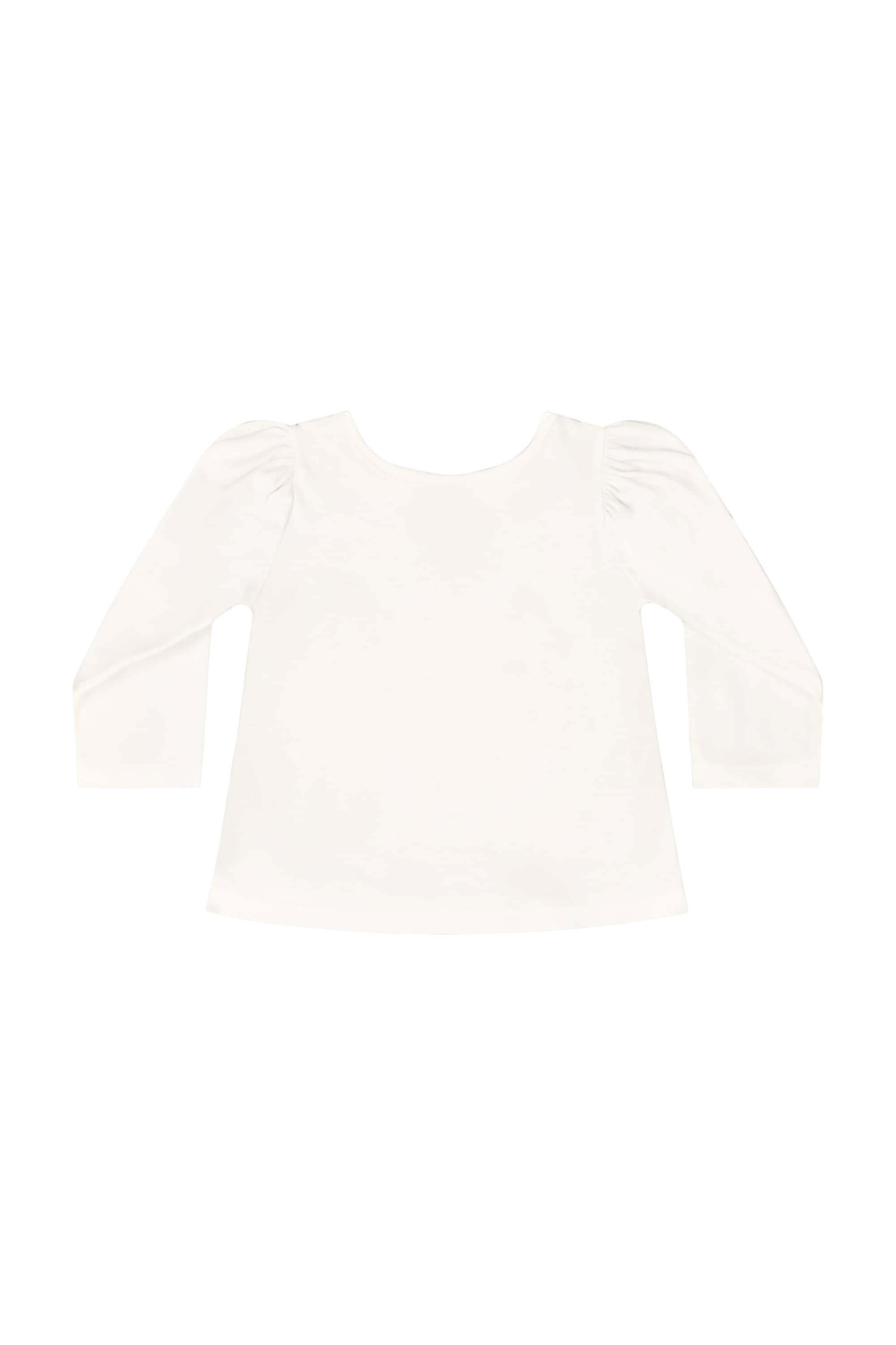 Blusa Manga Longa com Glitter para Bebê Menina (Off White) Quimby - Imagem 12