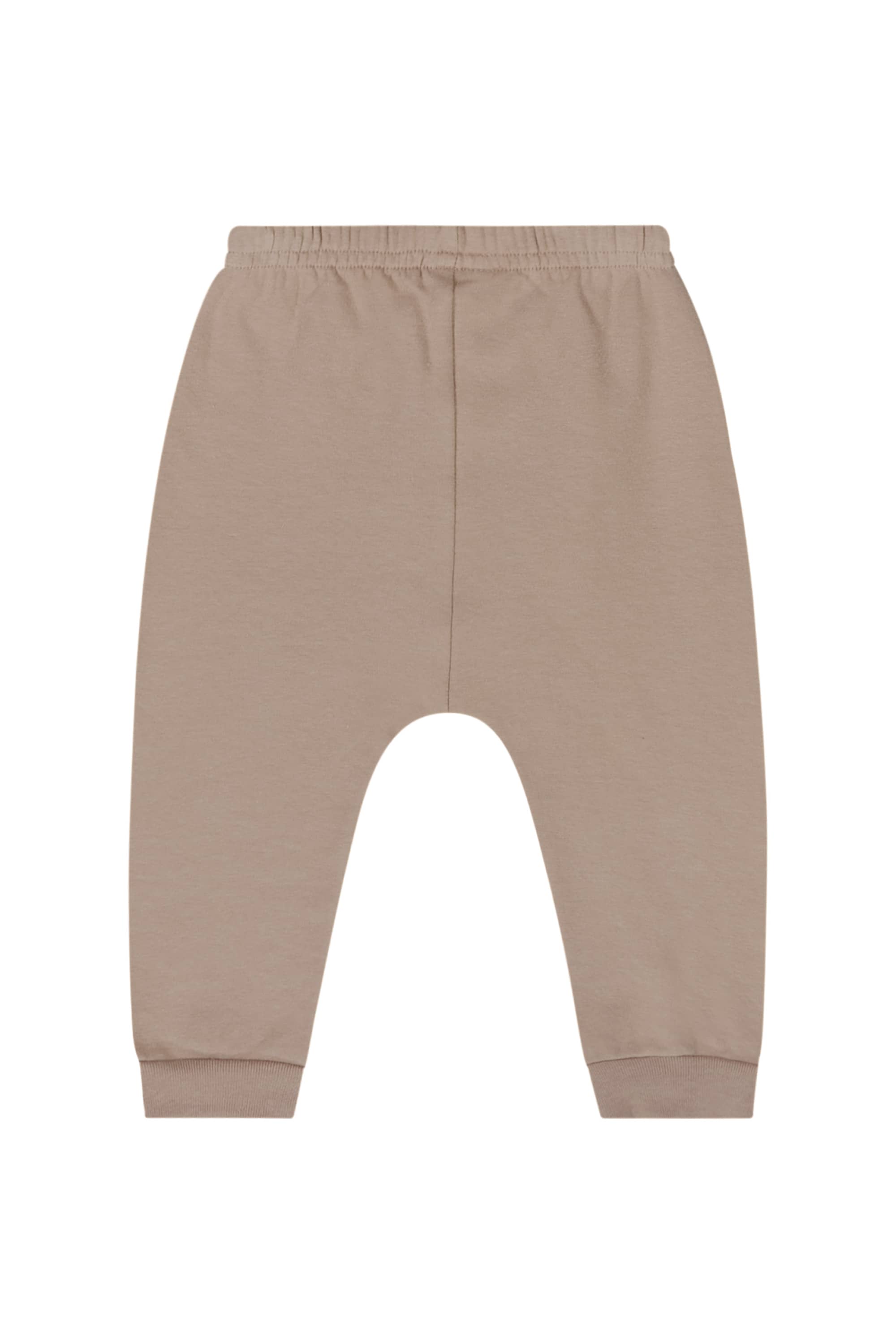 Conjunto com Blusão e Calça em Molecotton para Bebê Menina (Marrom) Quimby - Imagem 7
