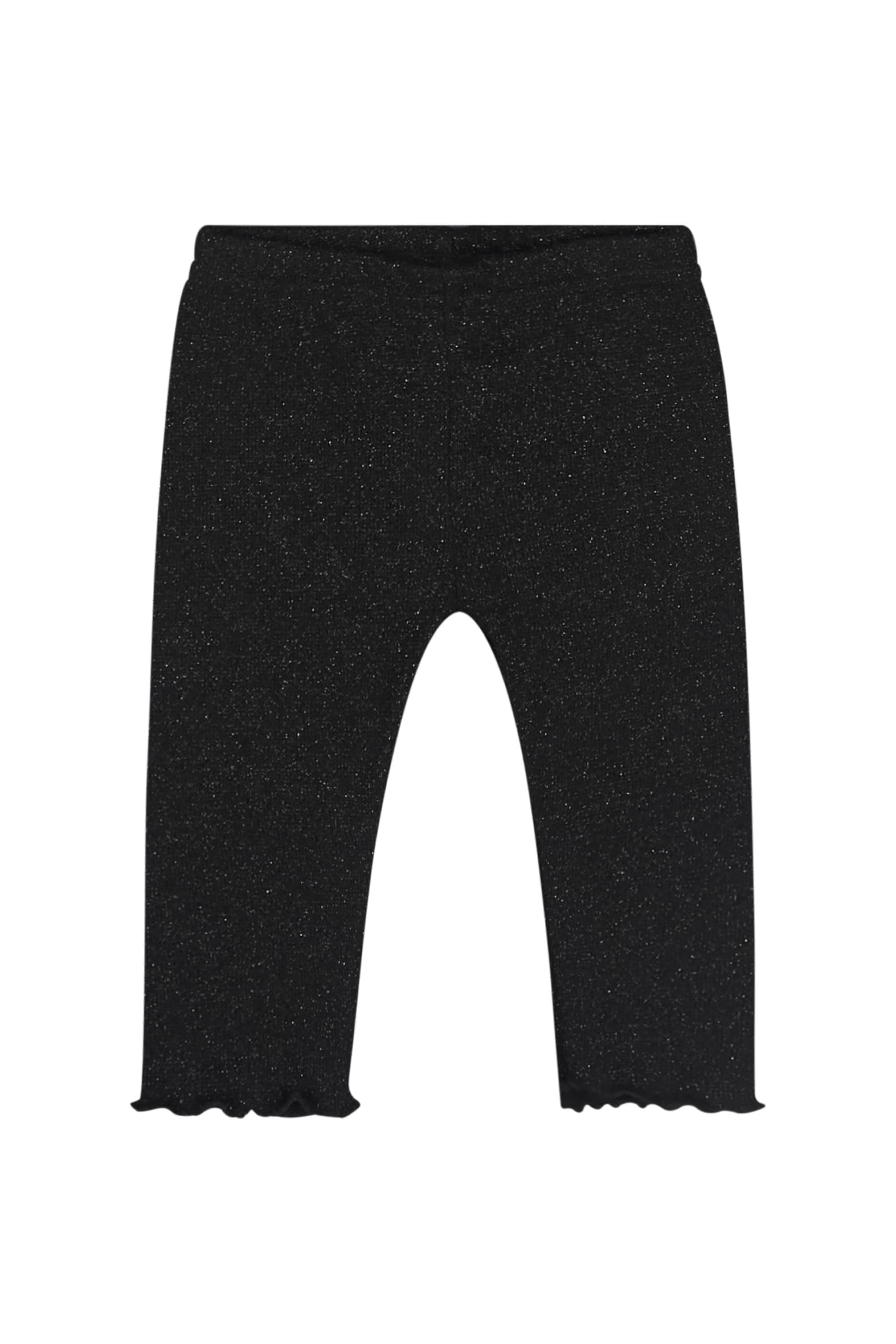 Conjunto com Blusa e Legging em Malha Tricot para Bebê Menina (Preto) Quimby - Imagem 28