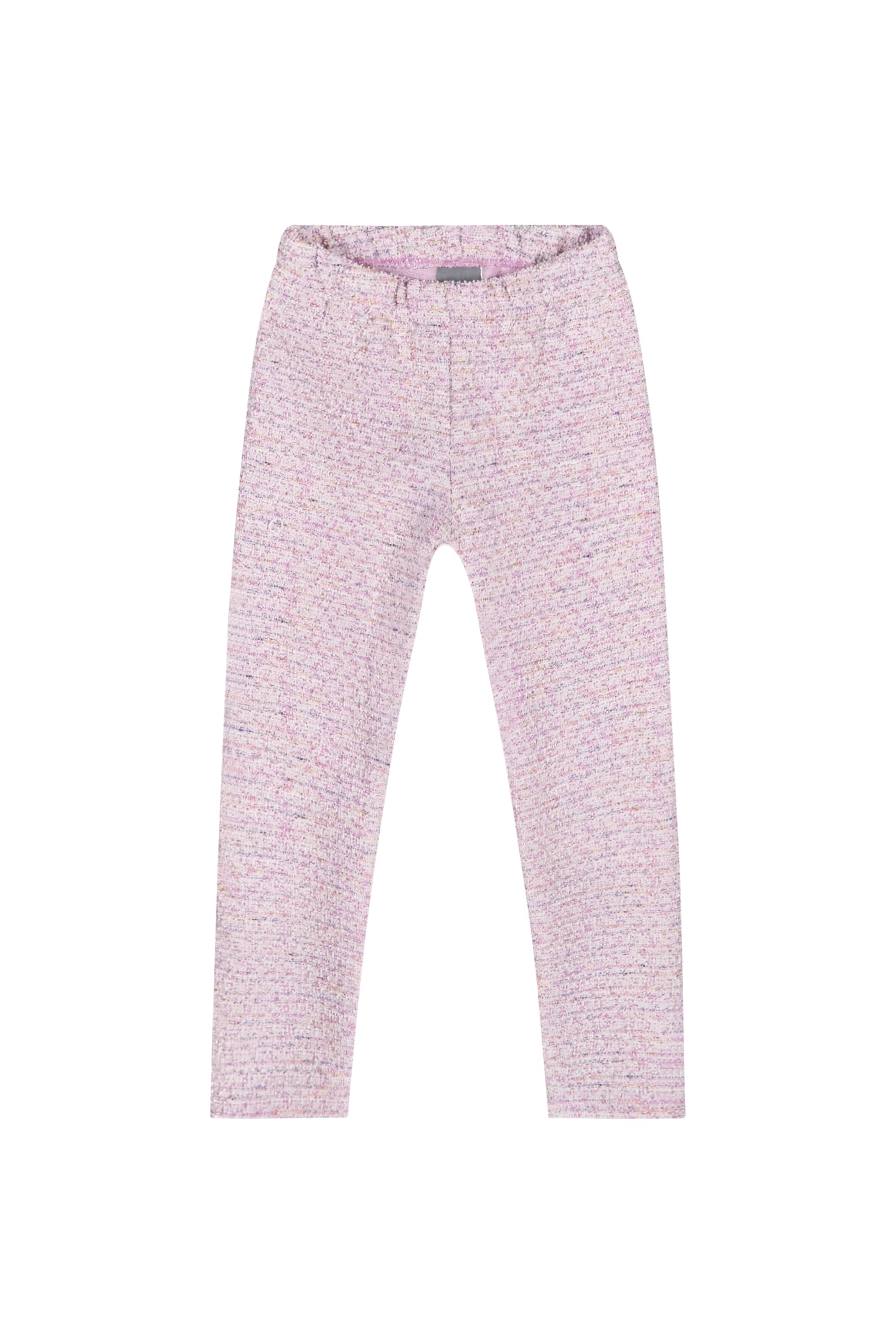 Conjunto com Blusão em Moletom e Legging para Menina (Off White) Quimby - Imagem 22