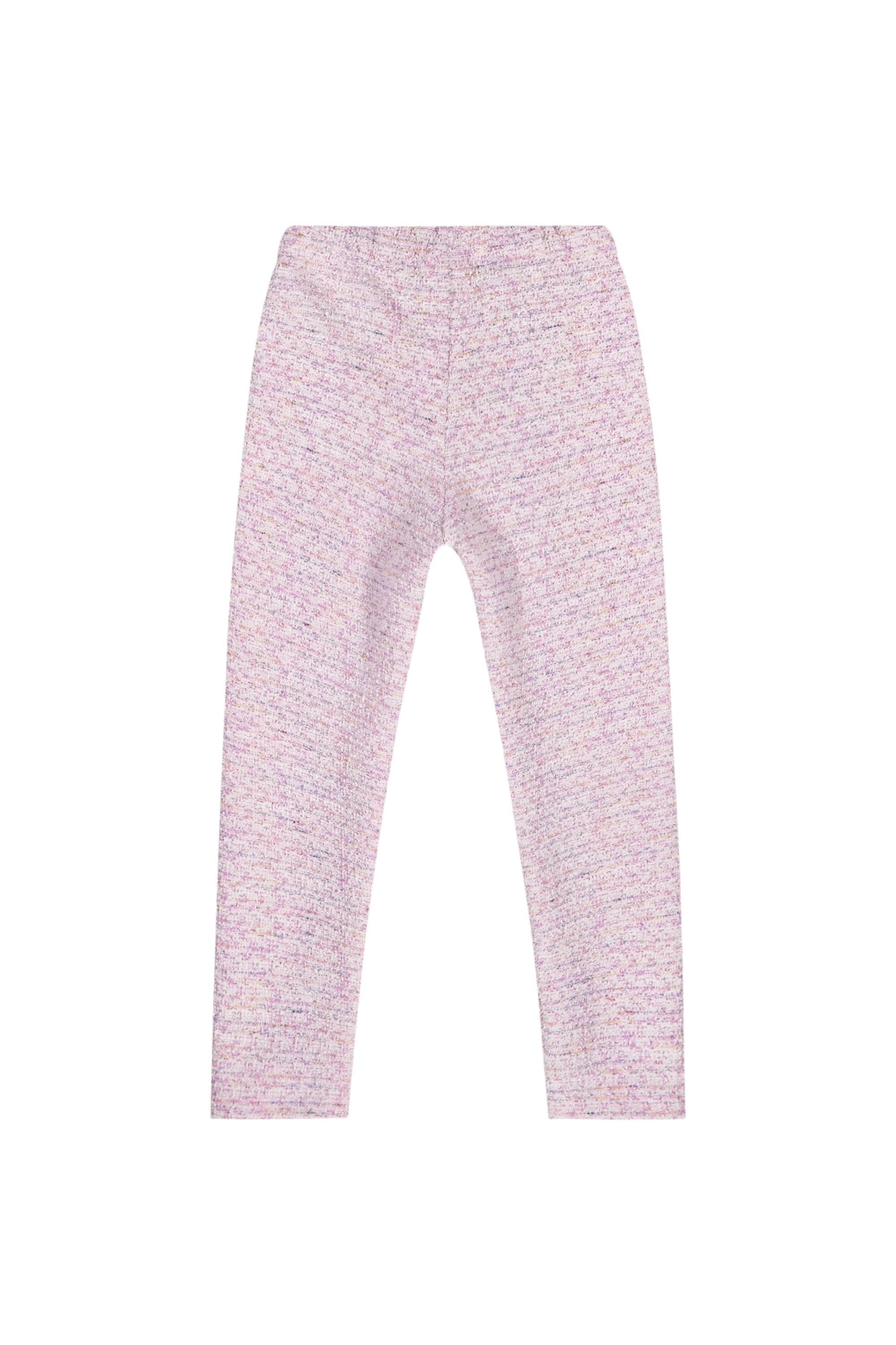 Conjunto com Blusão em Moletom e Legging para Menina (Off White) Quimby - Imagem 36