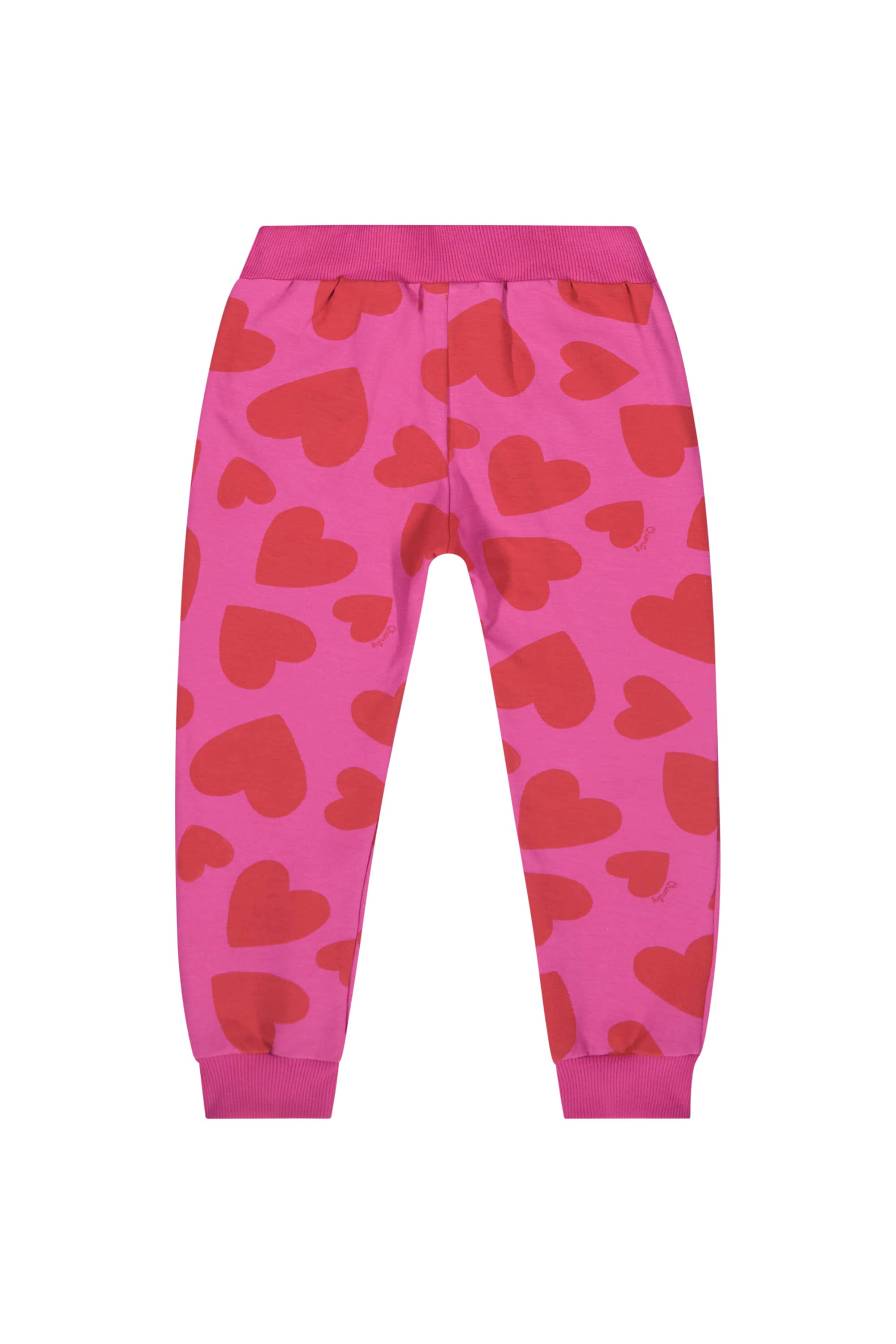 Conjunto com Jaqueta e Calça com Corações para Menina (Rosa) Quimby - Imagem 18