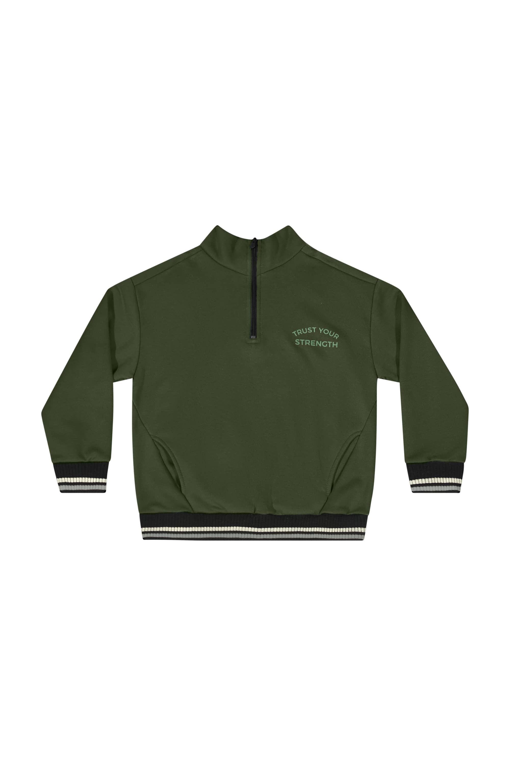 Conjunto com Blusão e Calça em Moletom para Menino (Verde) Quimby - Imagem 24