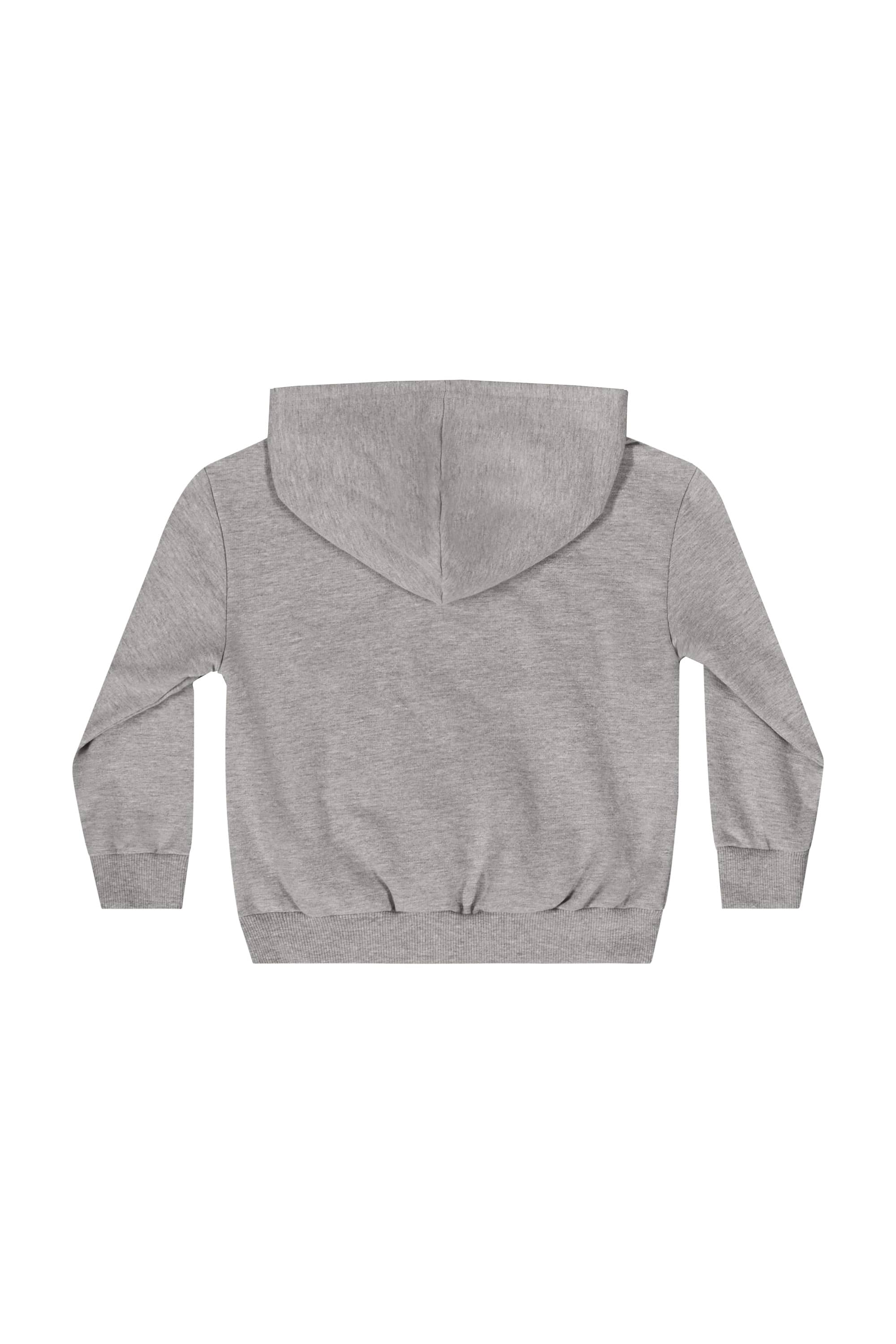 Conjunto com Blusão e Calça em Moletom para Menino (Cinza) Quimby - Imagem 27