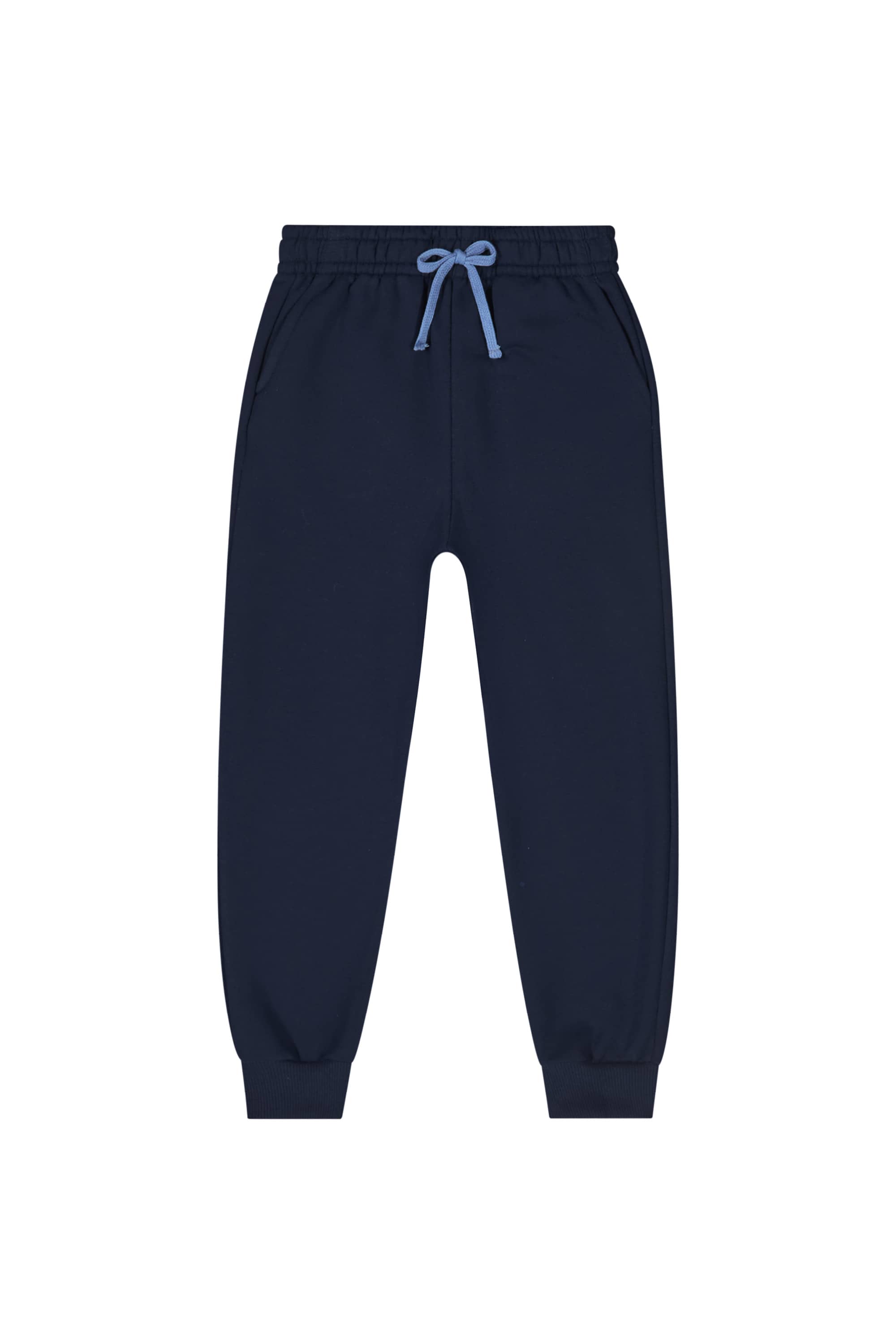 Conjunto com Blusão e Calça em Moletom para Menino (Azul Marinho) Quimby - Imagem 11