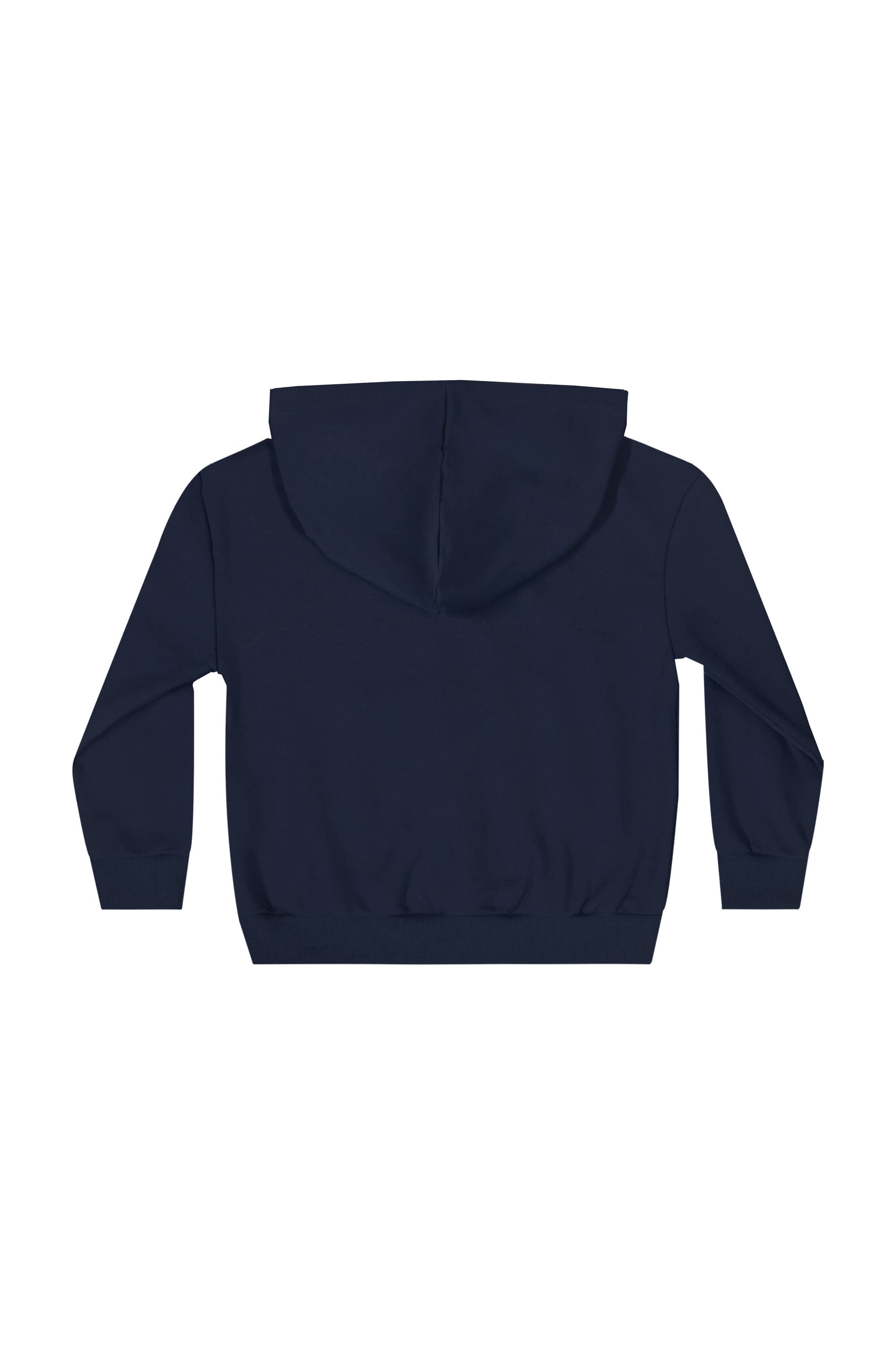 Conjunto com Blusão e Calça em Moletom para Menino (Azul Marinho) Quimby - Imagem 48