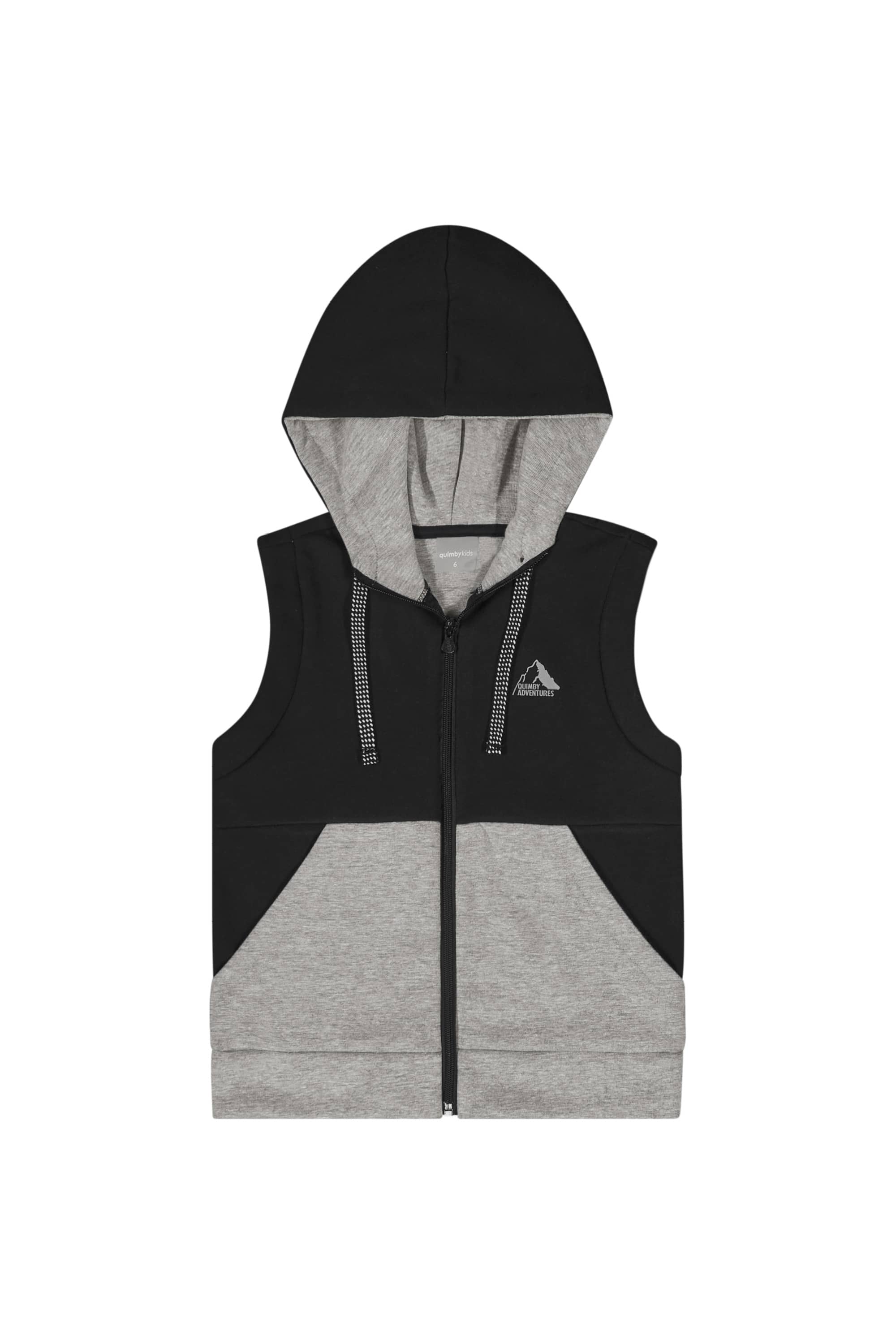 Colete em Moletom para Menino (Cinza) Quimby