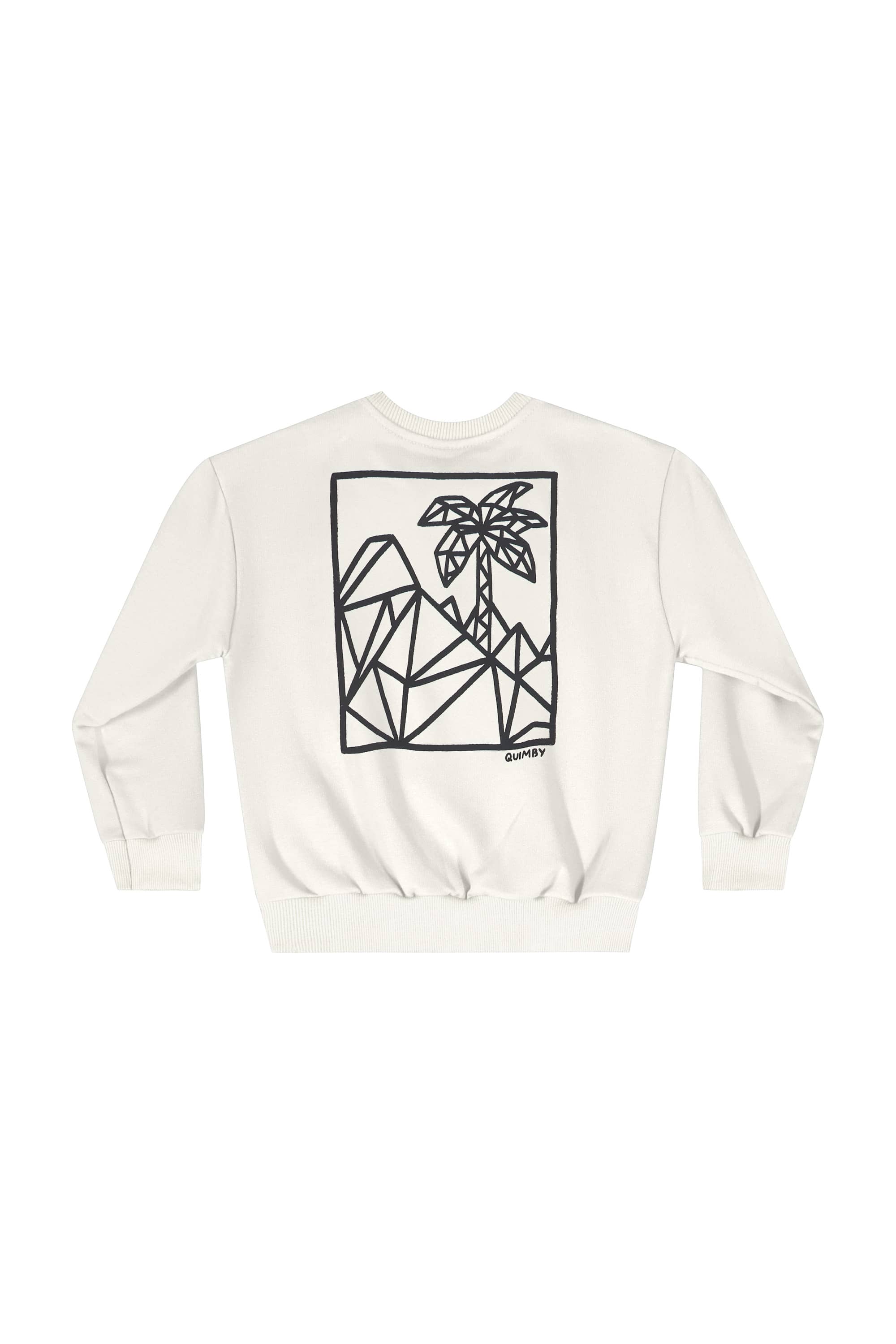 Conjunto com Blusão e Calça em Moletom para Menino (Off White) Quimby - Imagem 27