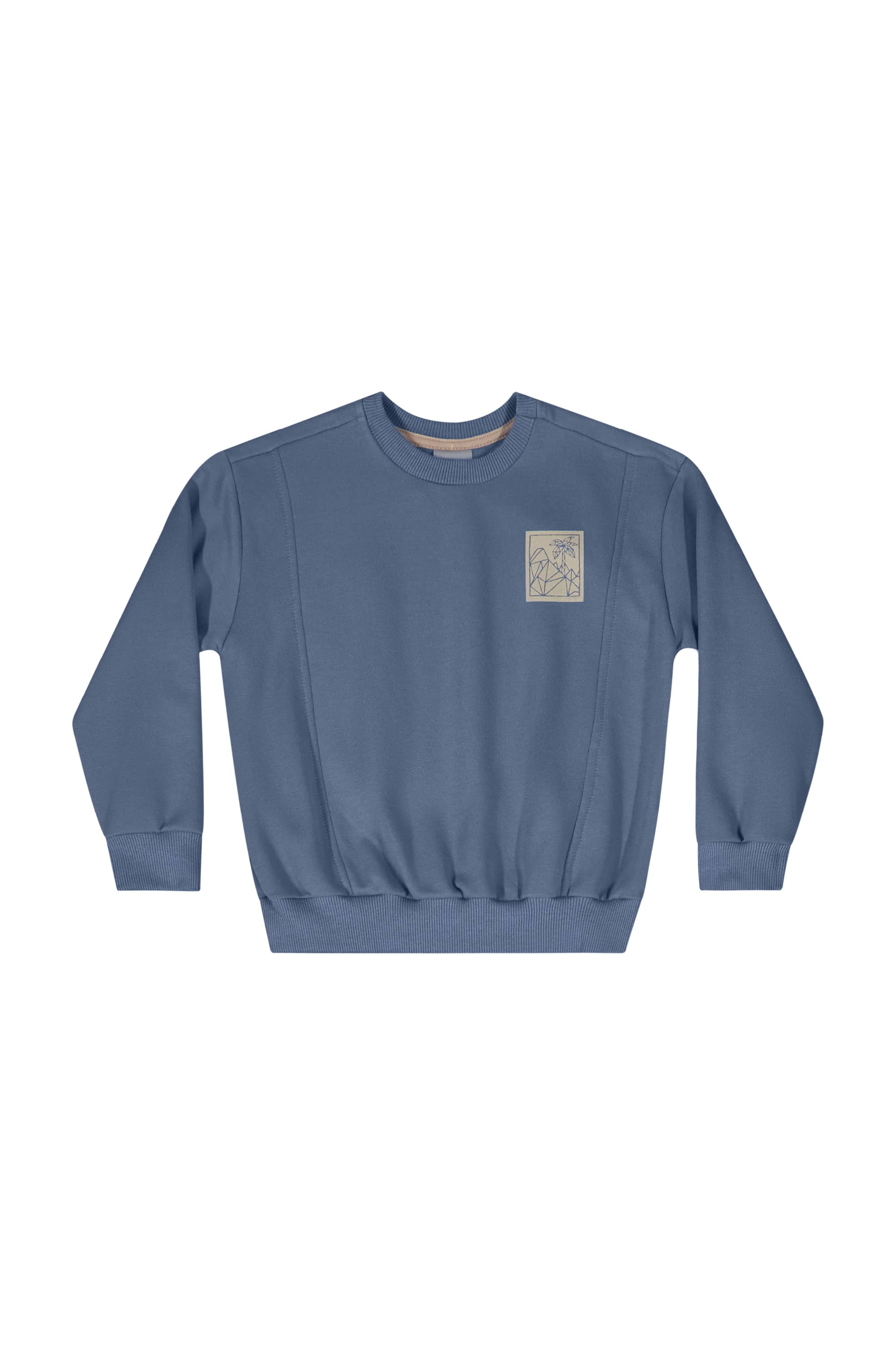 Conjunto com Blusão e Calça em Moletom para Menino (Azul) Quimby - Imagem 45