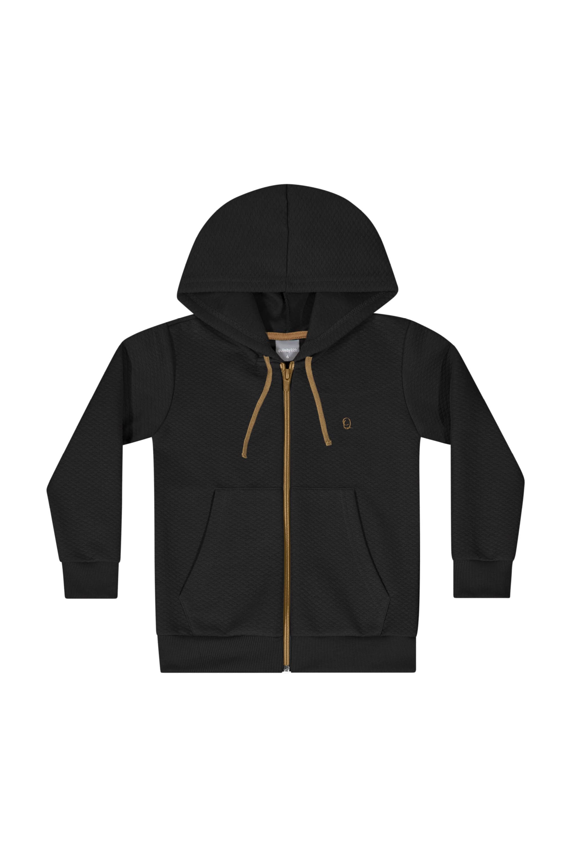 Conjunto com Jaqueta e Calça Infantil para Menino (Preto) Quimby - Imagem 3