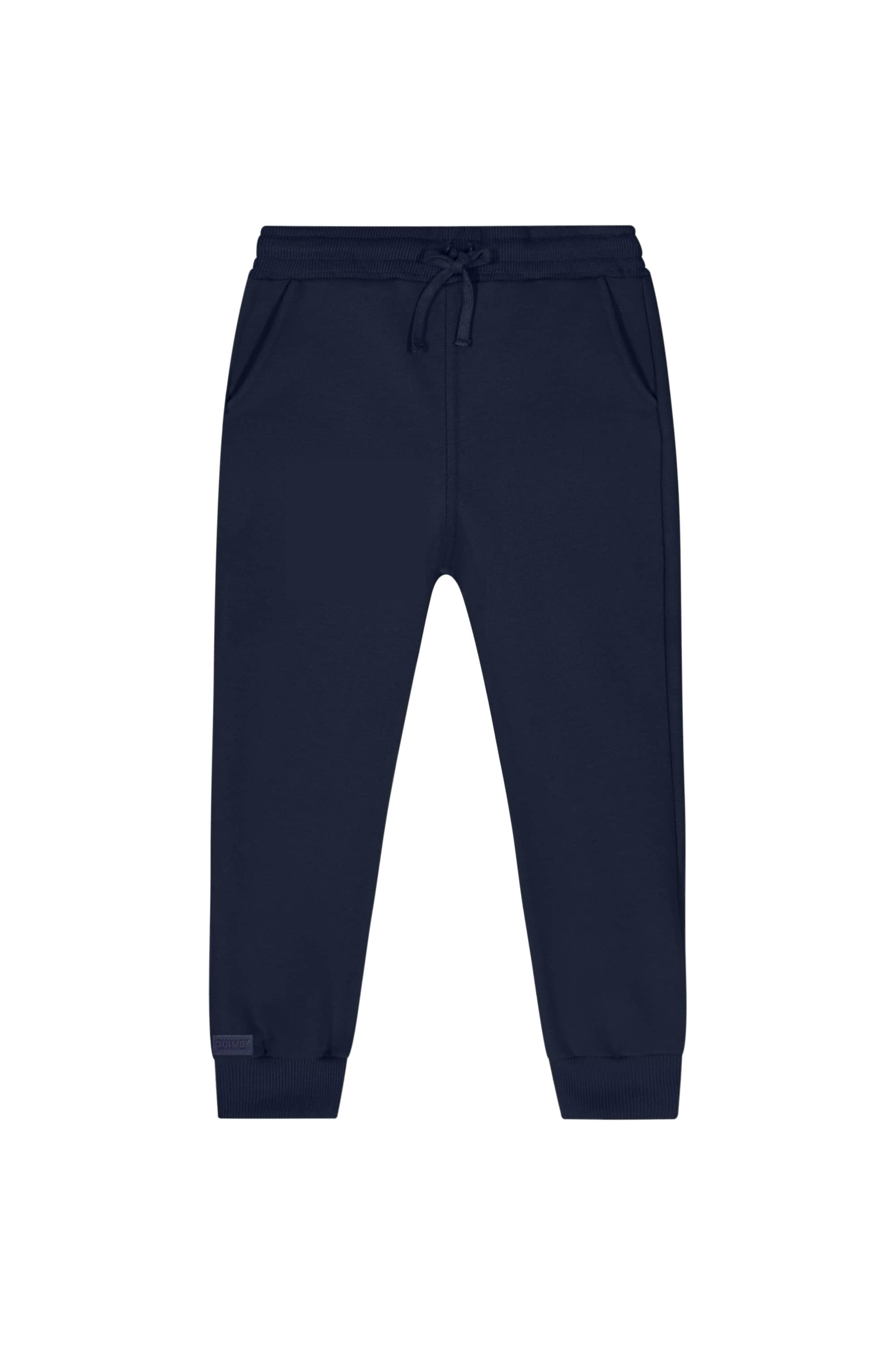 Calça Básica em Moletom para Menino (Azul Marinho) Quimby